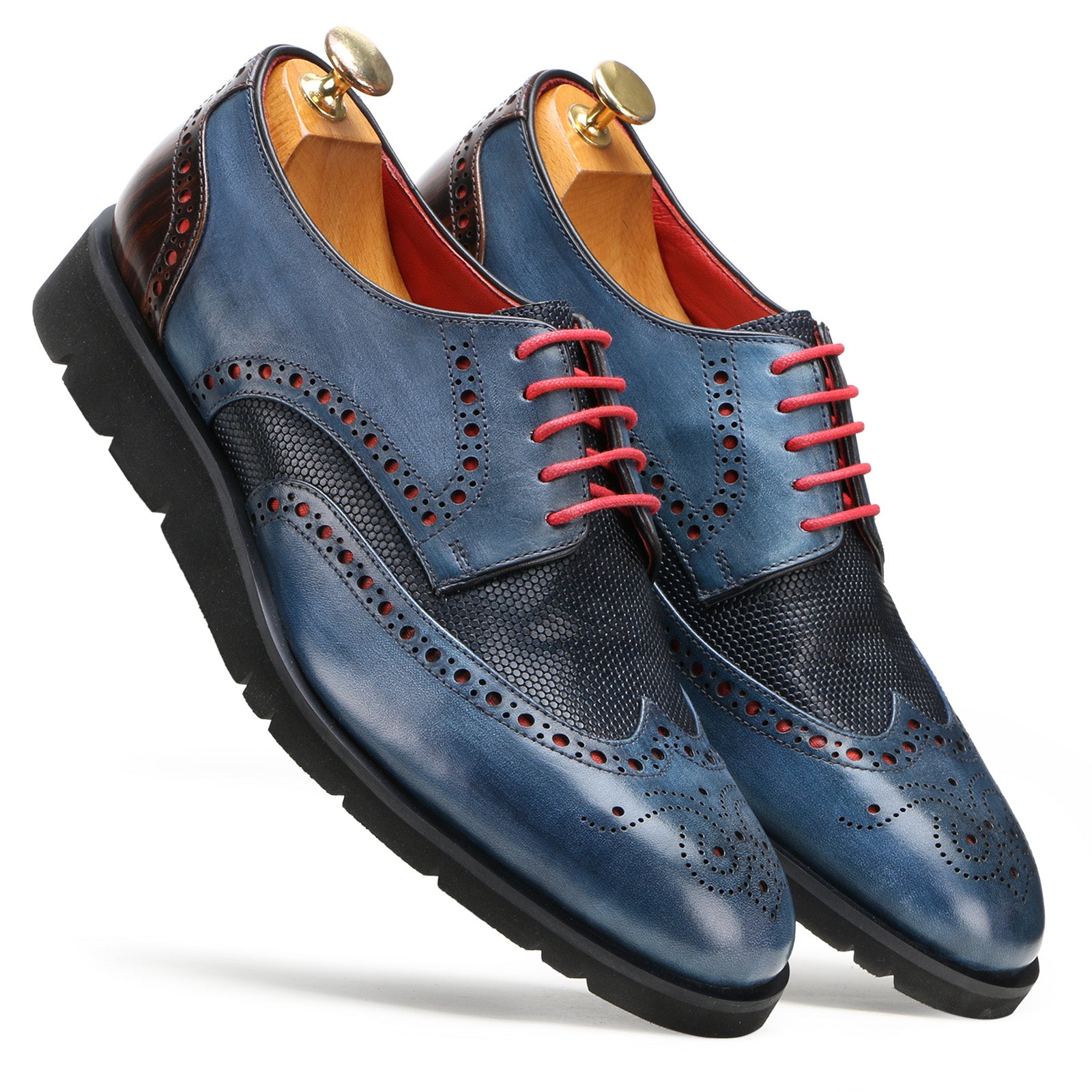 Mendoza AirFlexLite Brogues in Blue