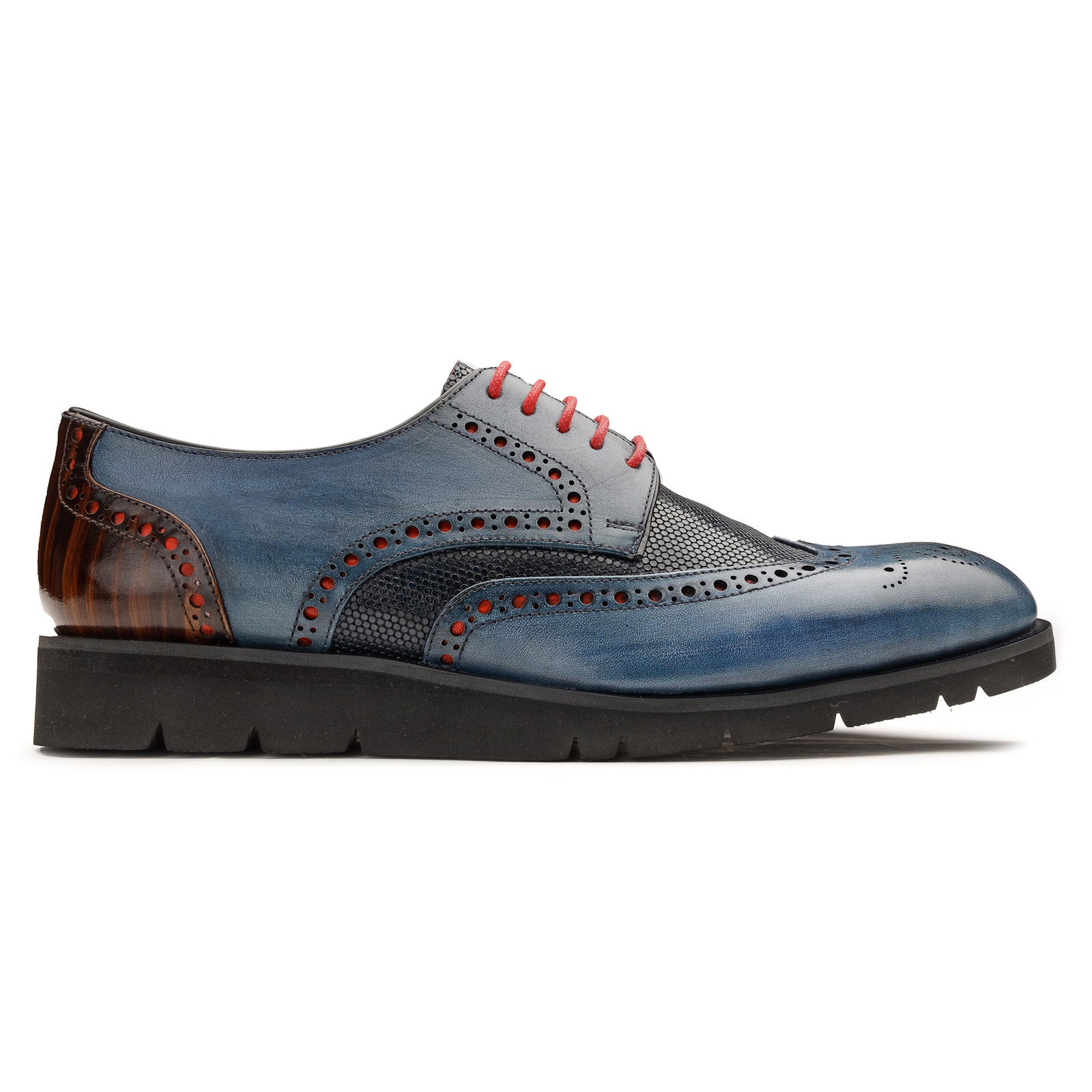 Mendoza AirFlexLite Brogues in Blue