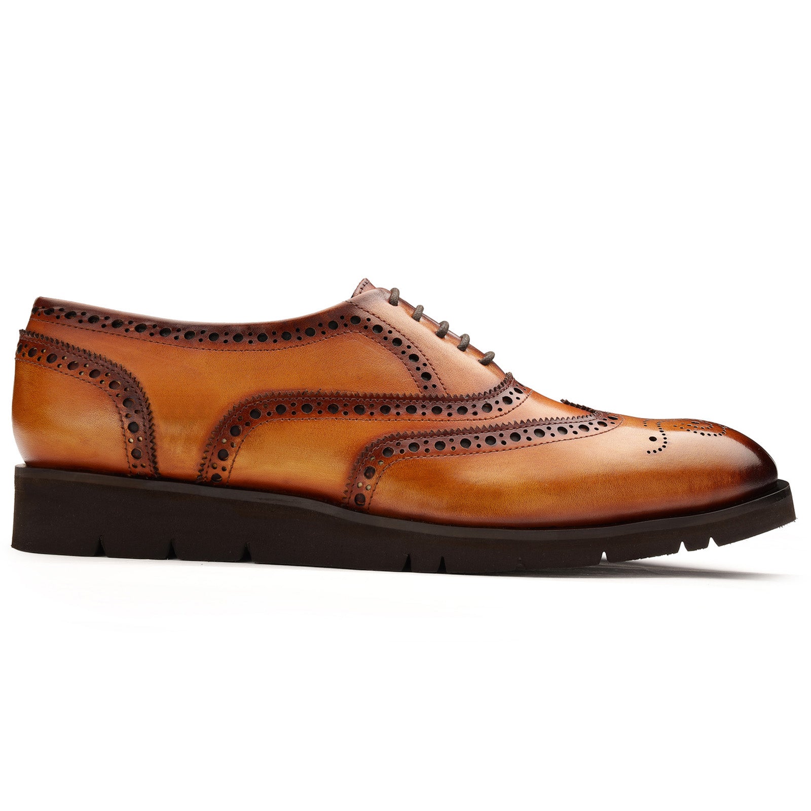 Romel AirFlexLite Brogues in Cognac