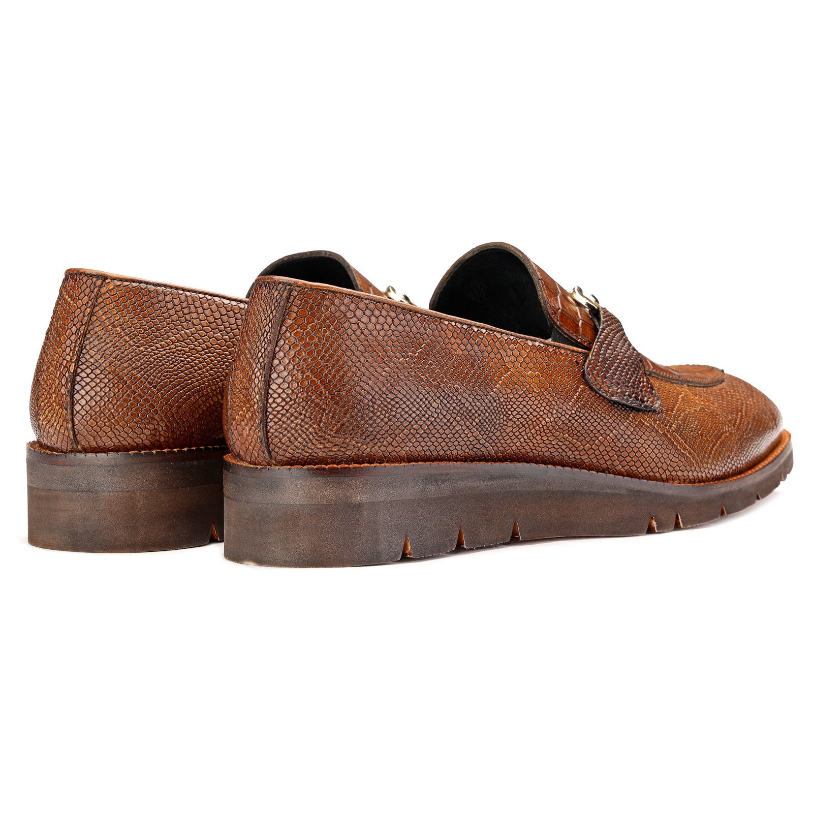 Marx AirFlexLite Horsebit Loafers in Brown