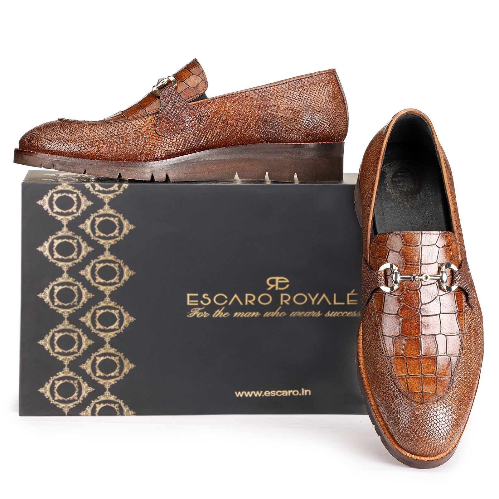 Marx AirFlexLite Horsebit Loafers in Brown
