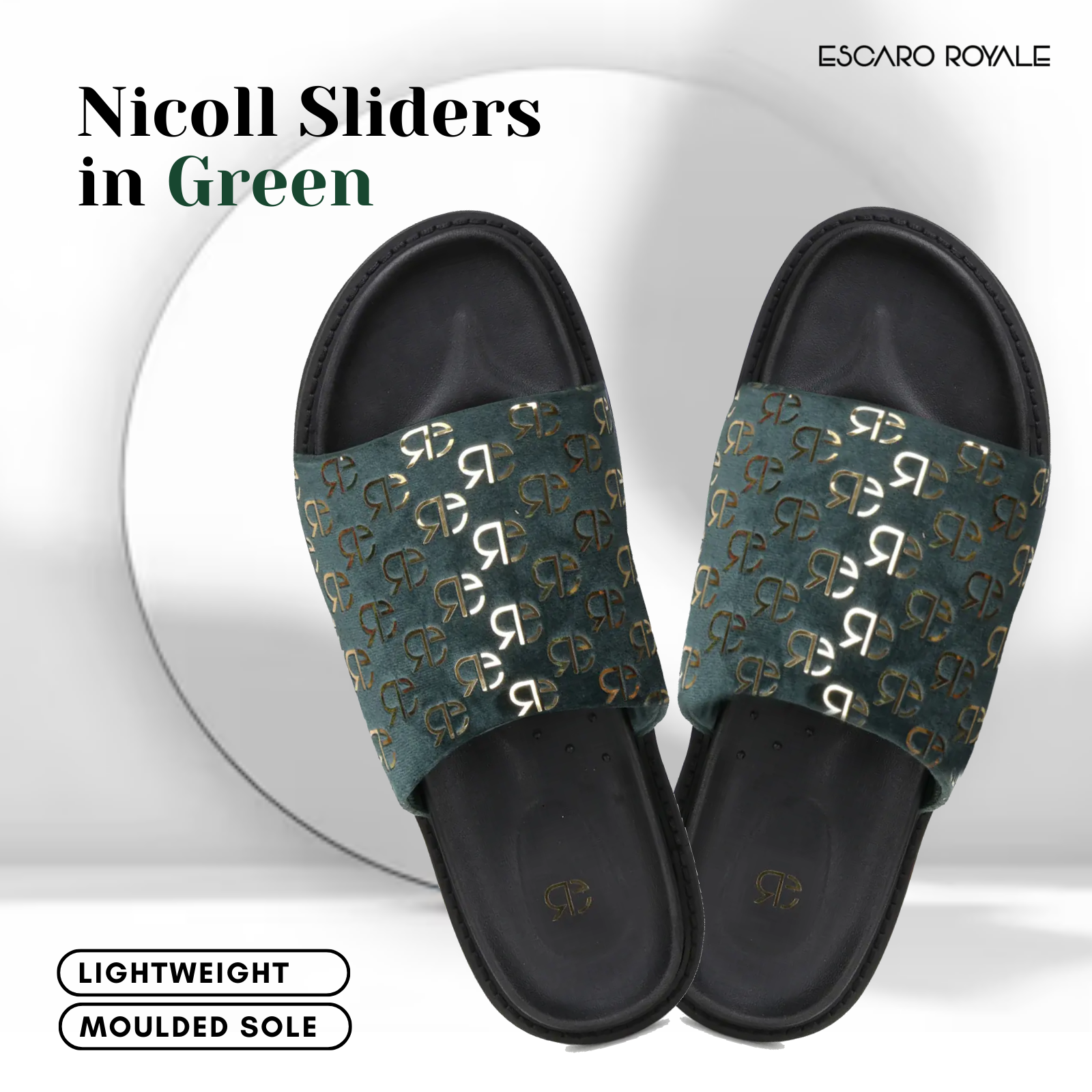 The Nicoll Sliders In Green