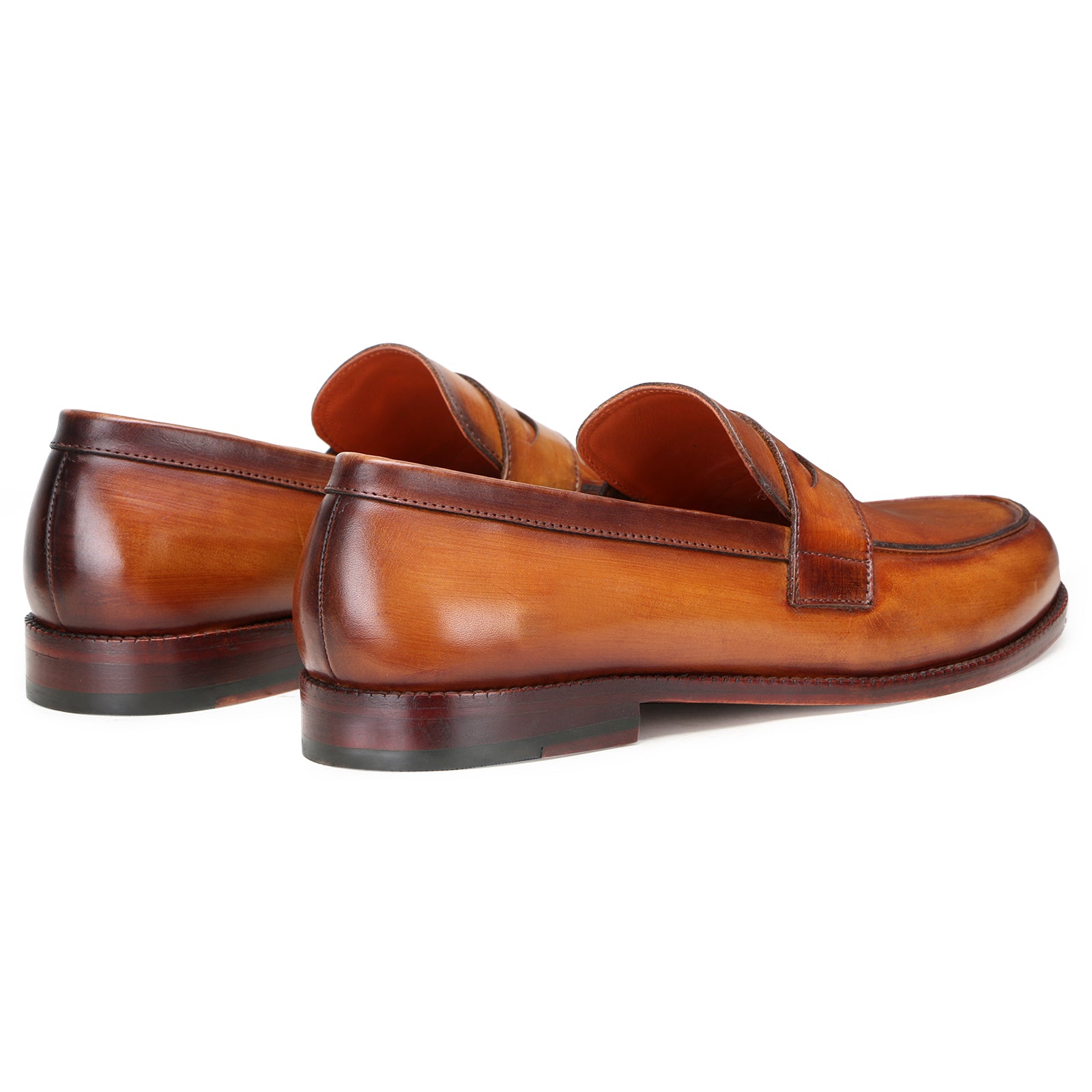 Montclair Penny Loafers in Tan