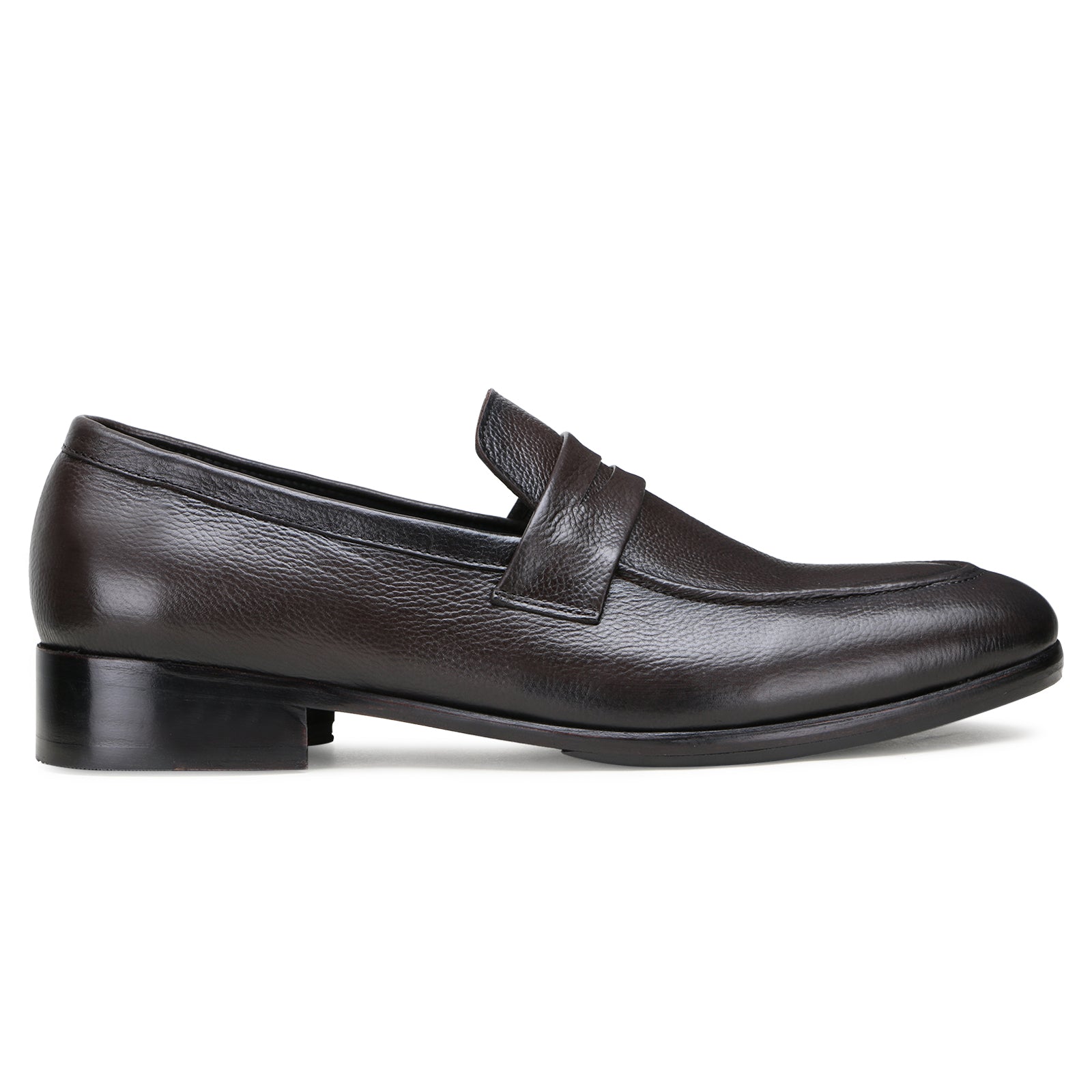 Oliver Sleek Unlined Loafers in Brown