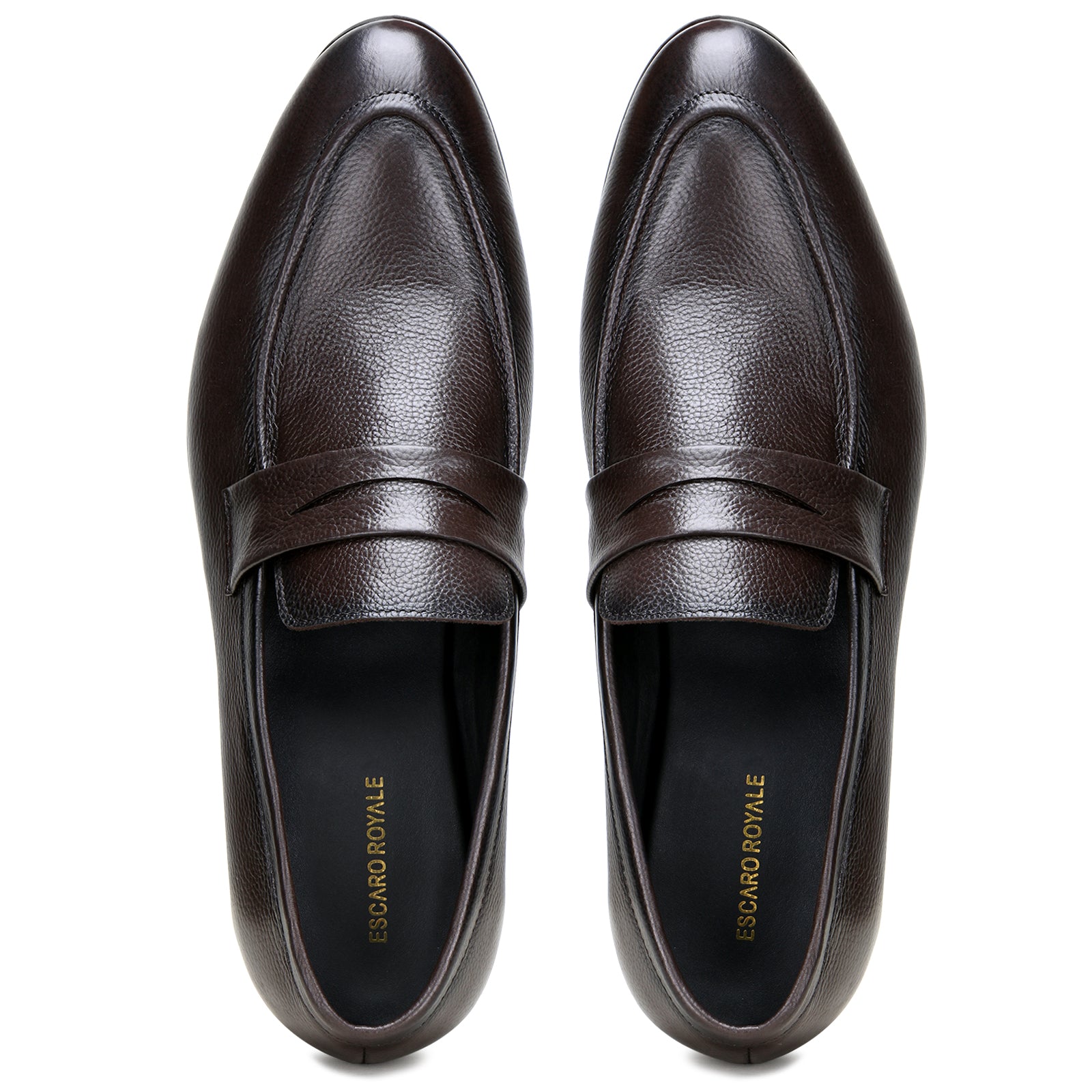 Oliver Sleek Unlined Loafers in Brown