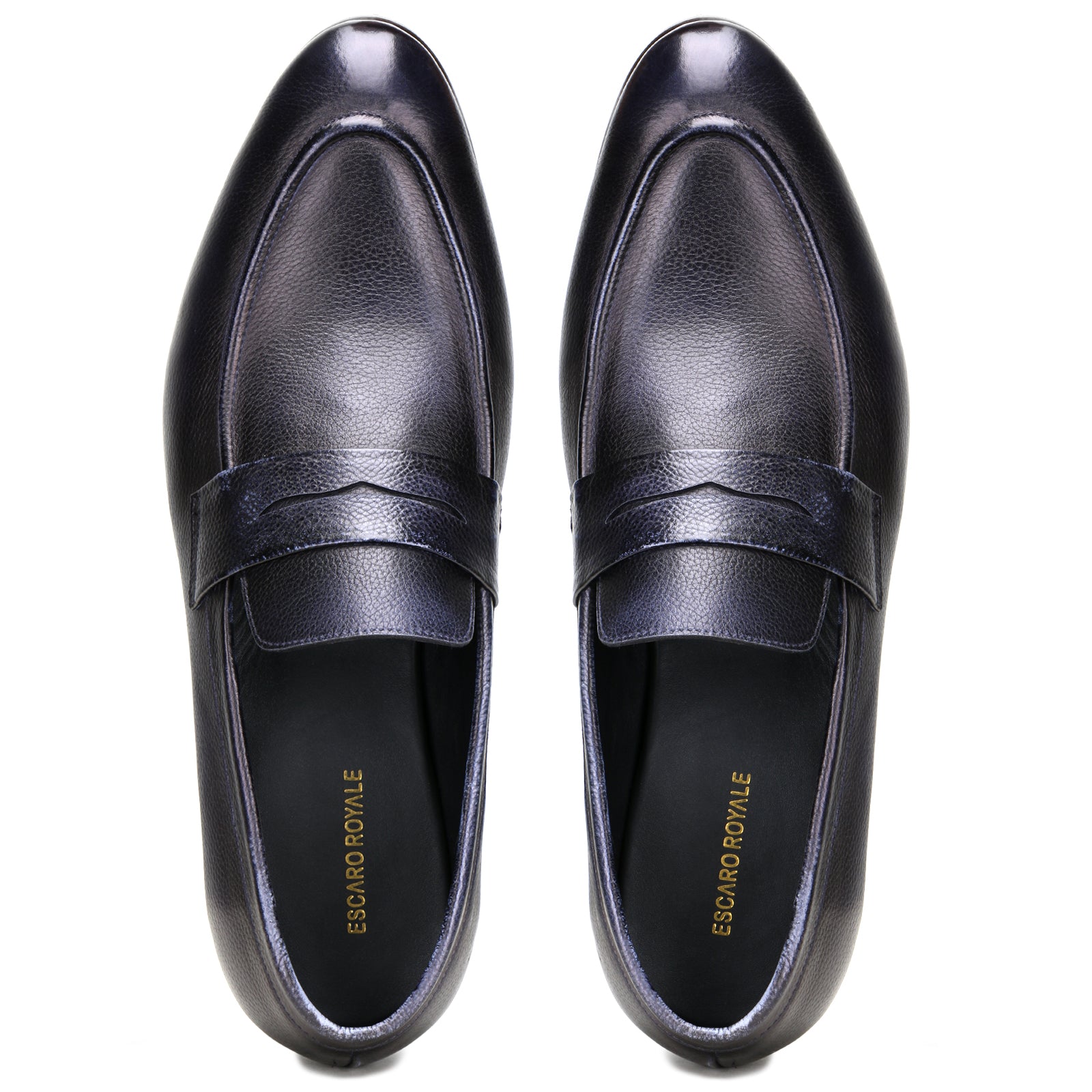 Oliver Sleek Unlined Loafers in Blue