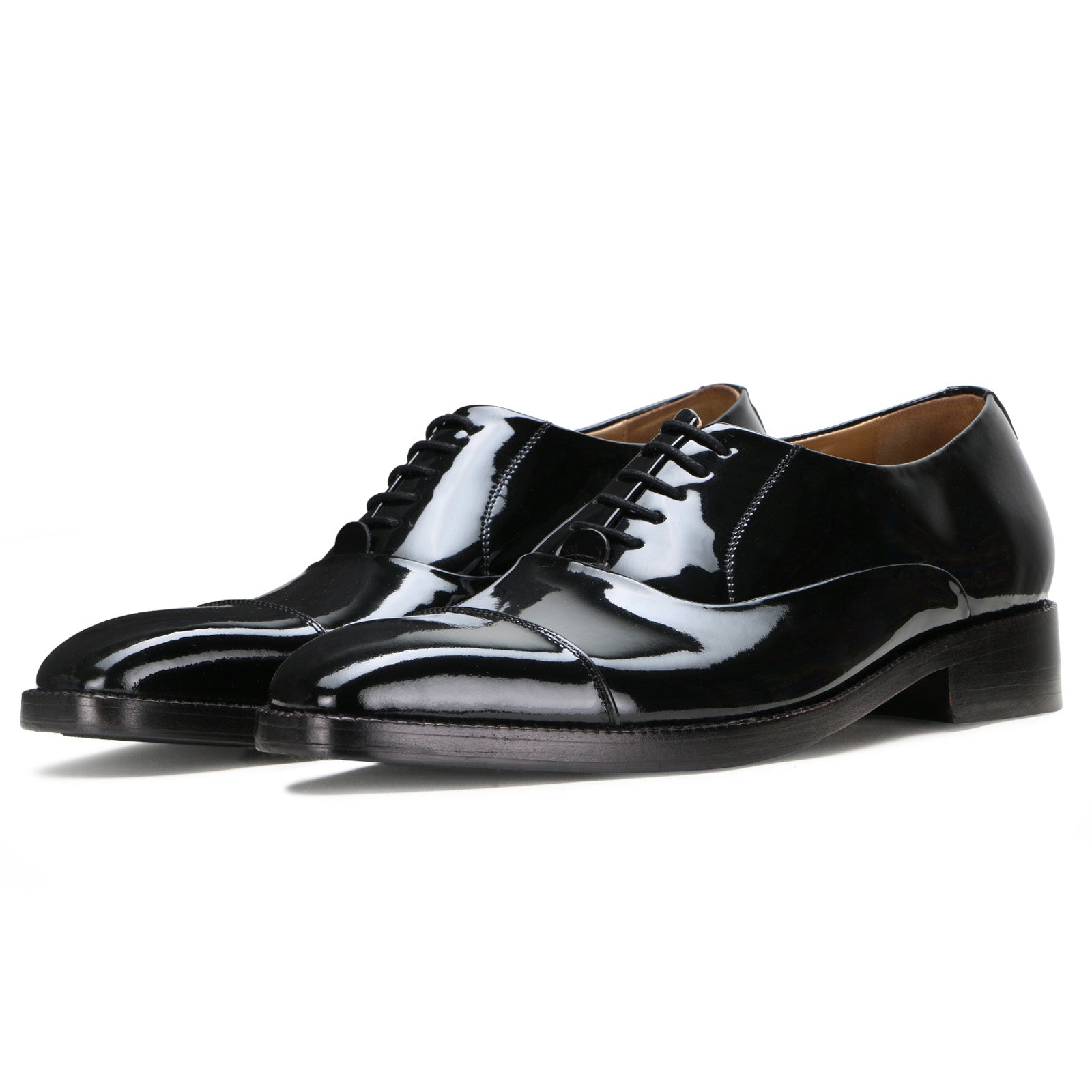 Hoboken Patent Oxfords in Black