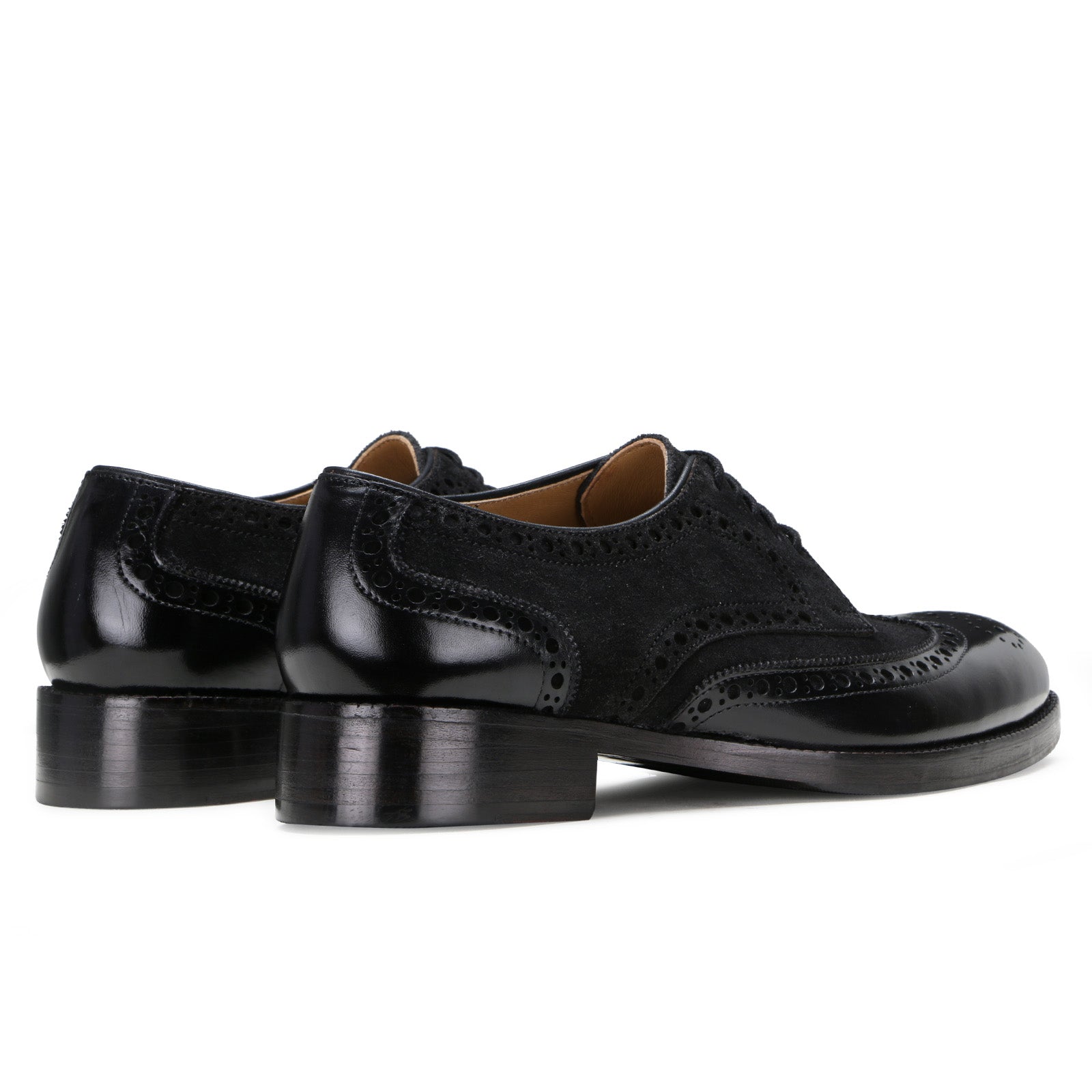 Rochester Derby Shoes in Black