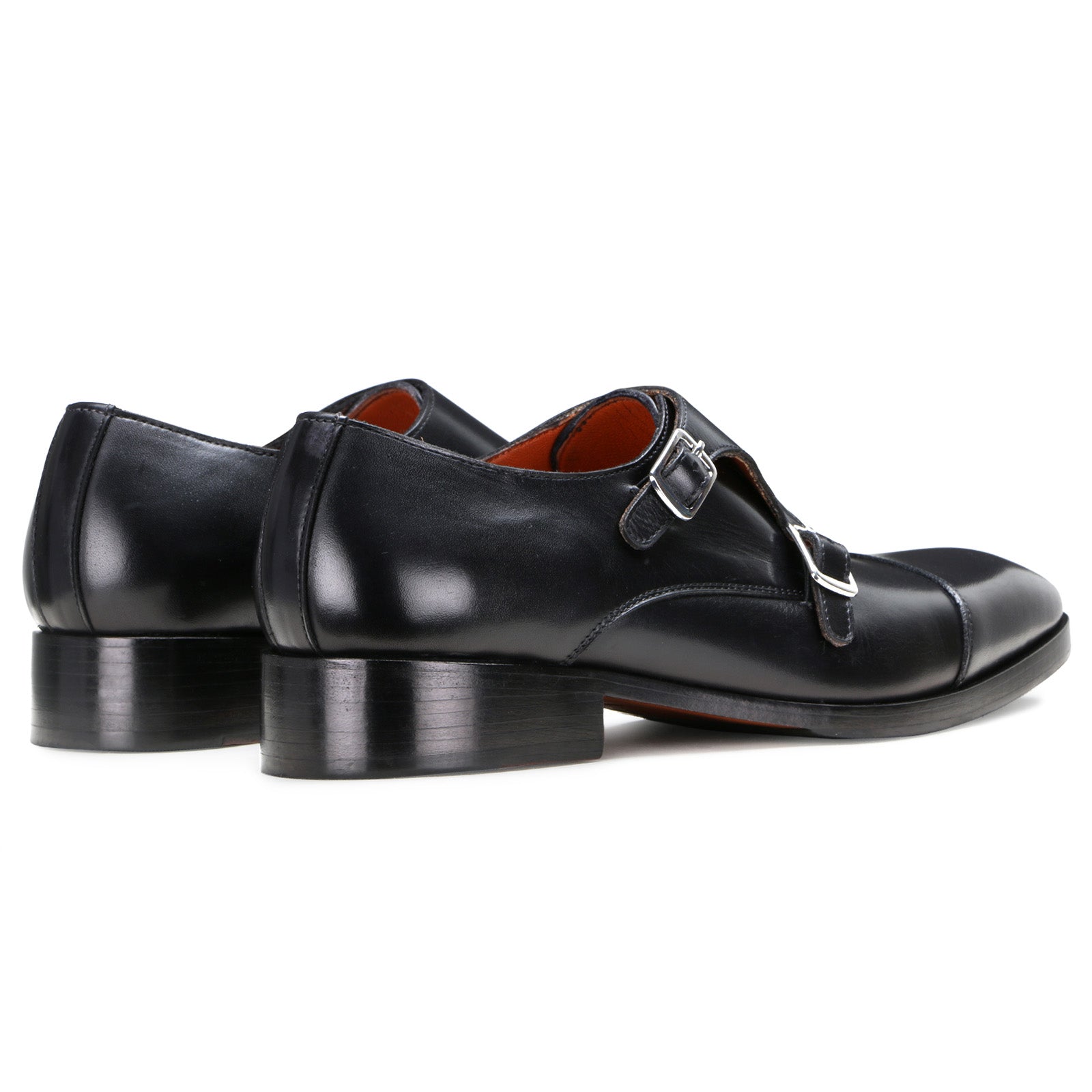Kai Double Monkstrap in Black