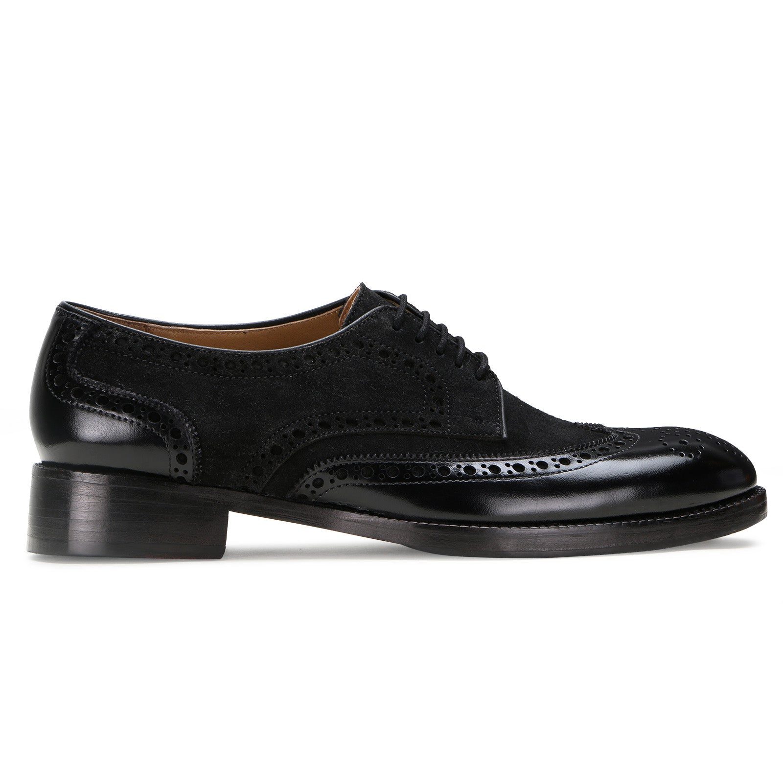 Rochester Derby Shoes in Black