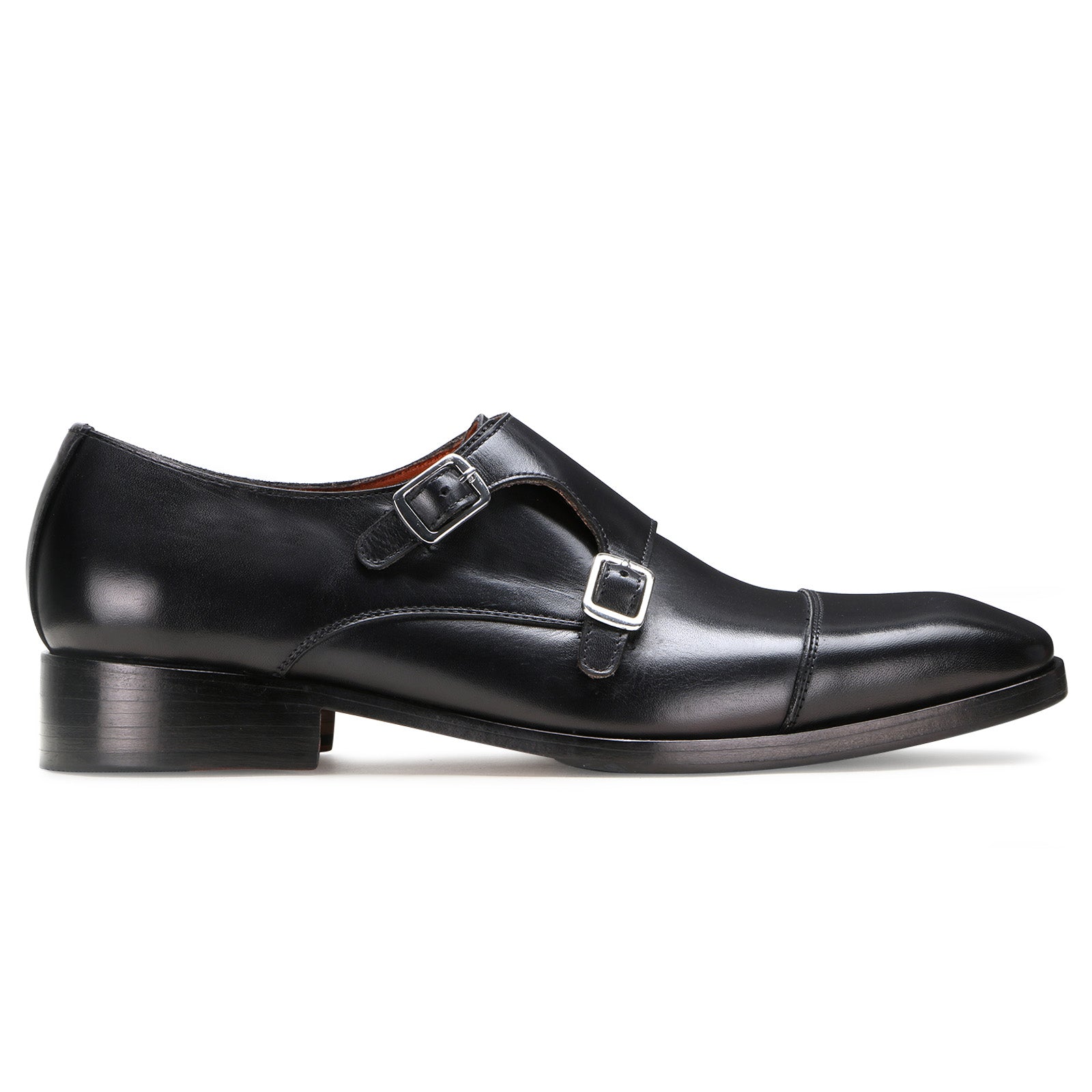 Kai Double Monkstrap in Black