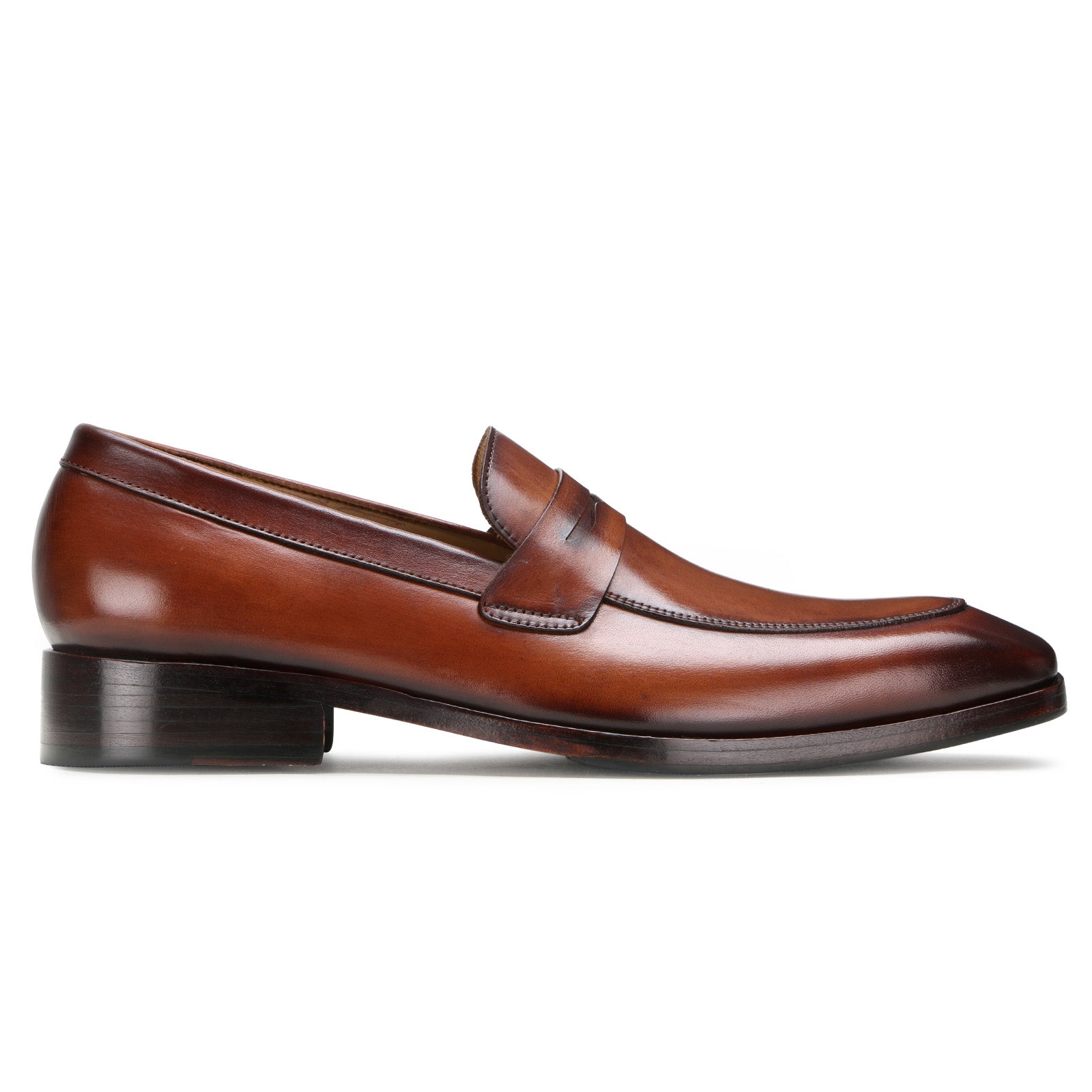 The Flint Penny Loafer in Tan