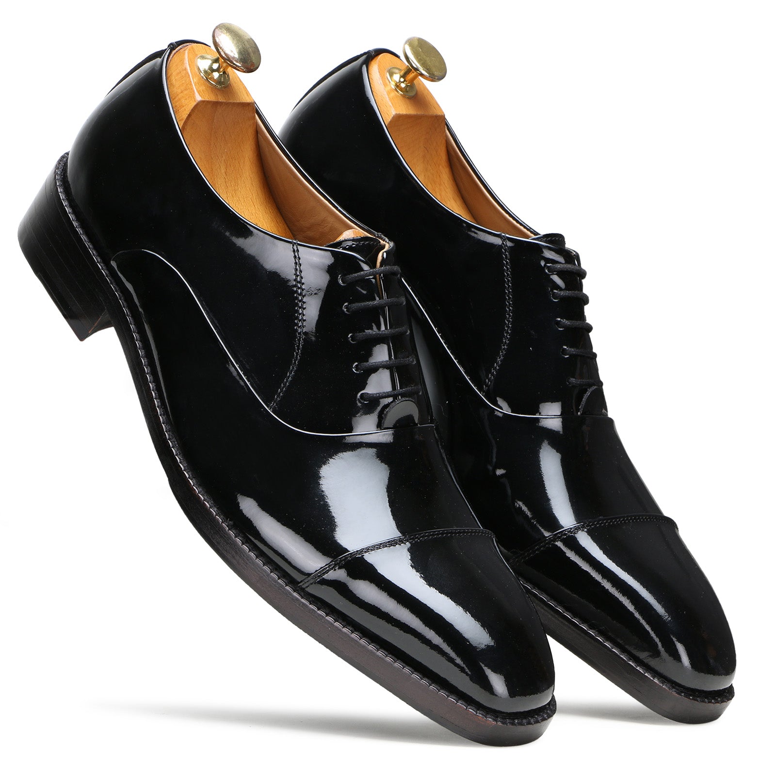 Hoboken Patent Oxfords in Black