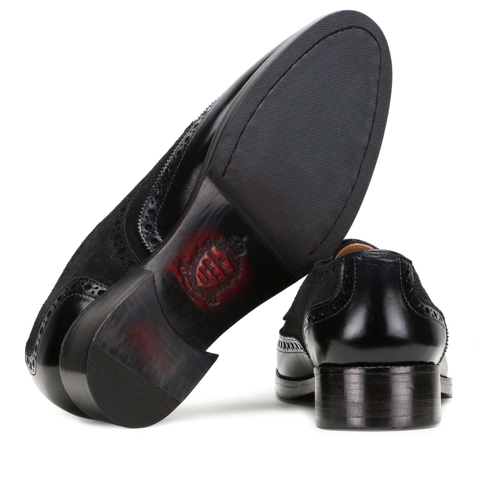 Rochester Derby Shoes in Black