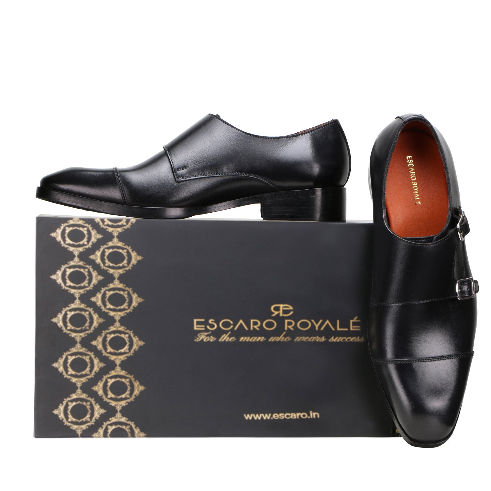 Kai Double Monkstrap in Black