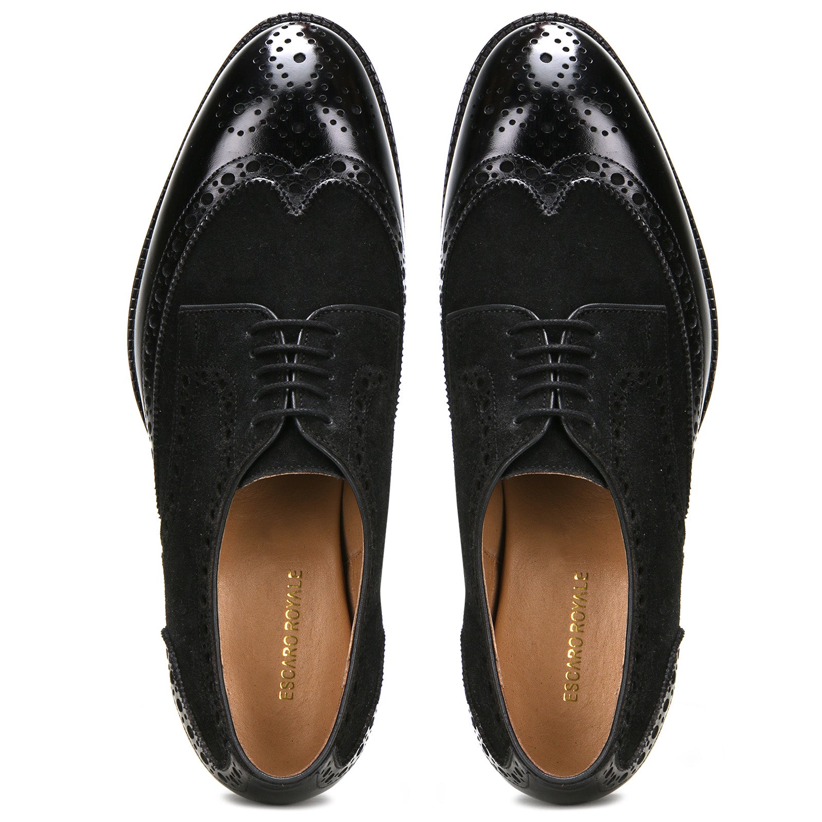 Rochester Derby Shoes in Black