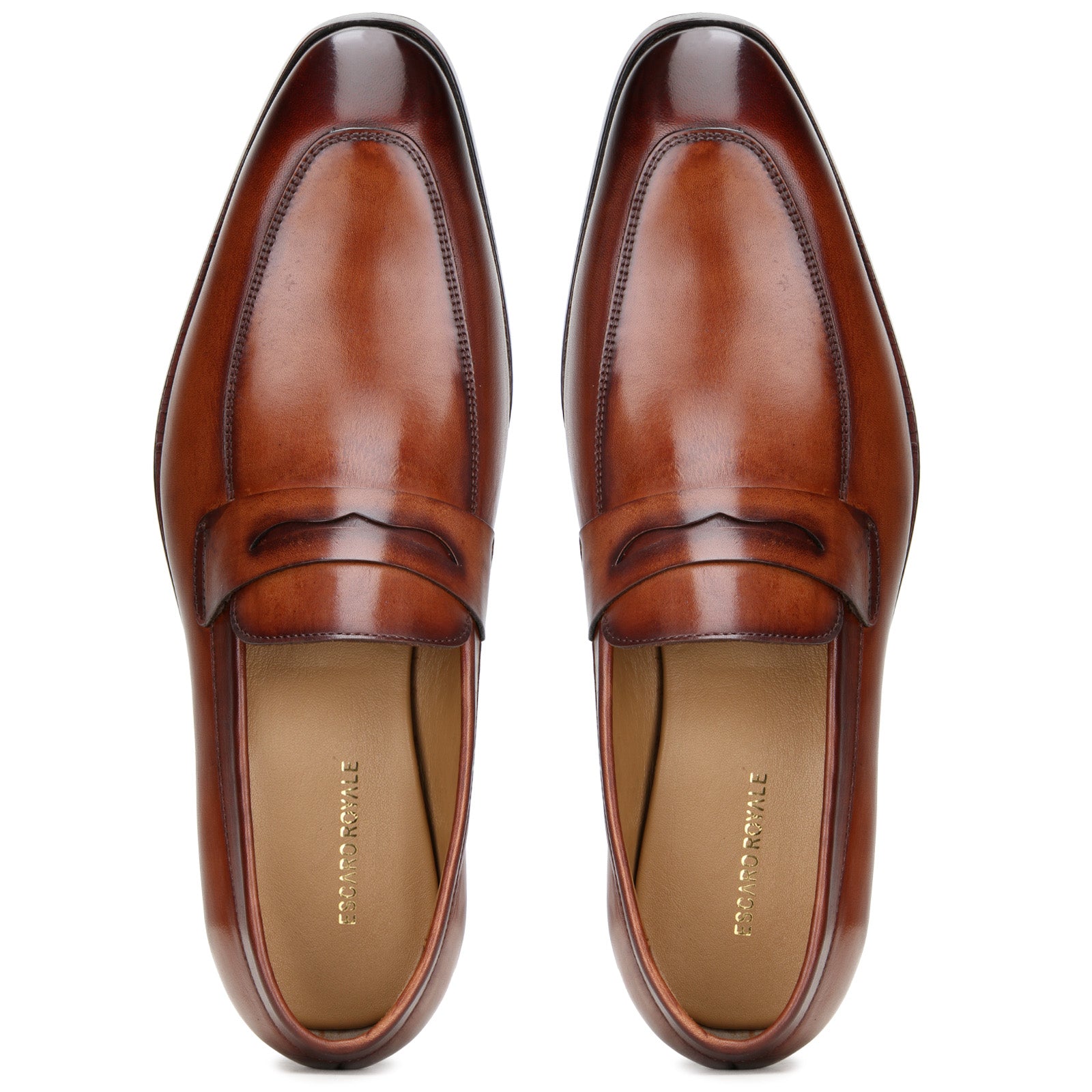 The Flint Penny Loafer in Tan