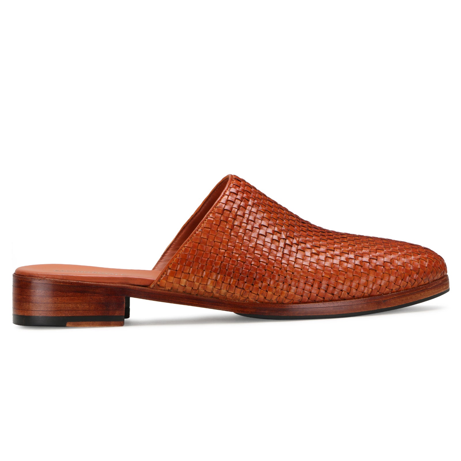 Dunkley Weaved Mule Slippers in Tan