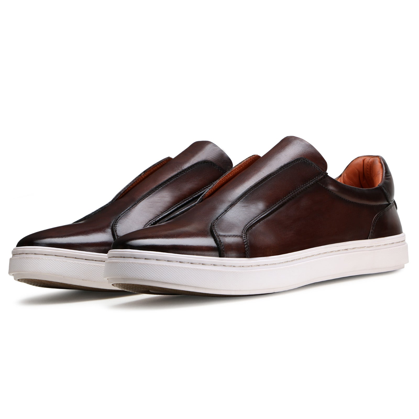 Gafford Slipon Sneakers in Brown
