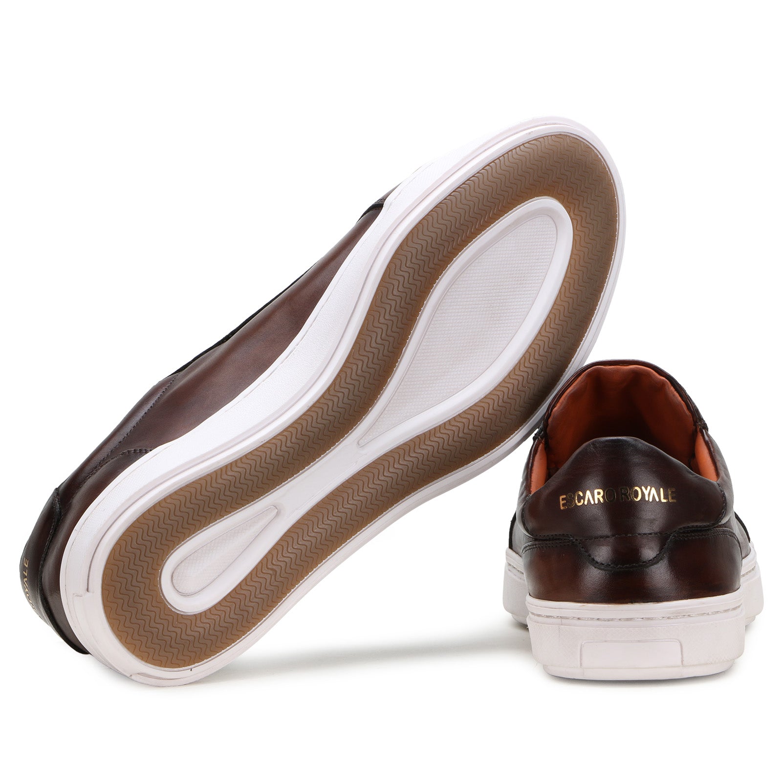 Gafford Slipon Sneakers in Brown