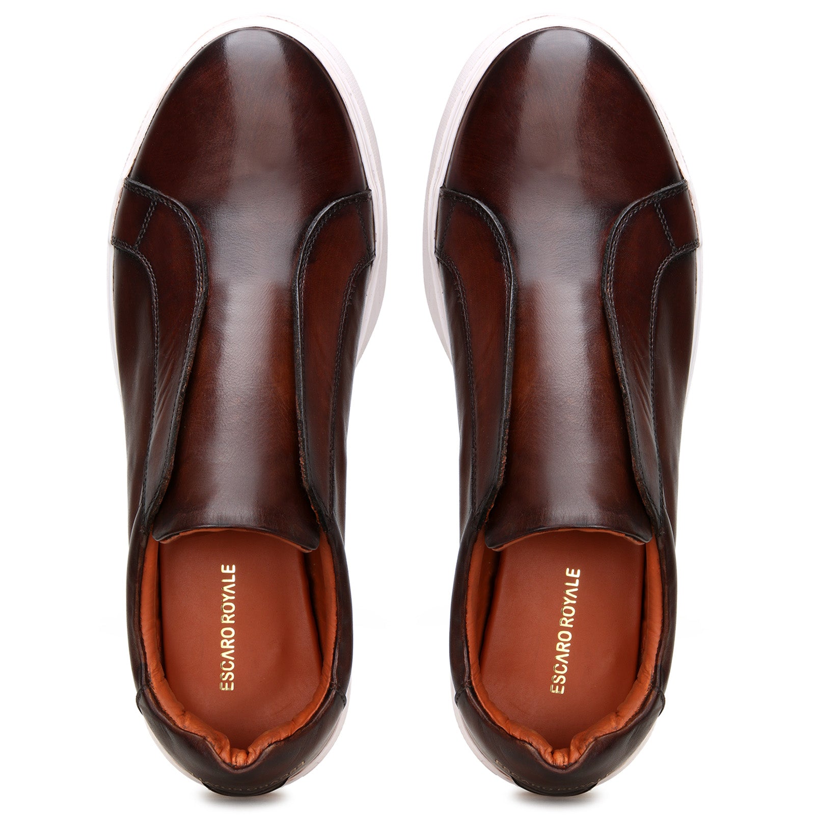Gafford Slipon Sneakers in Brown