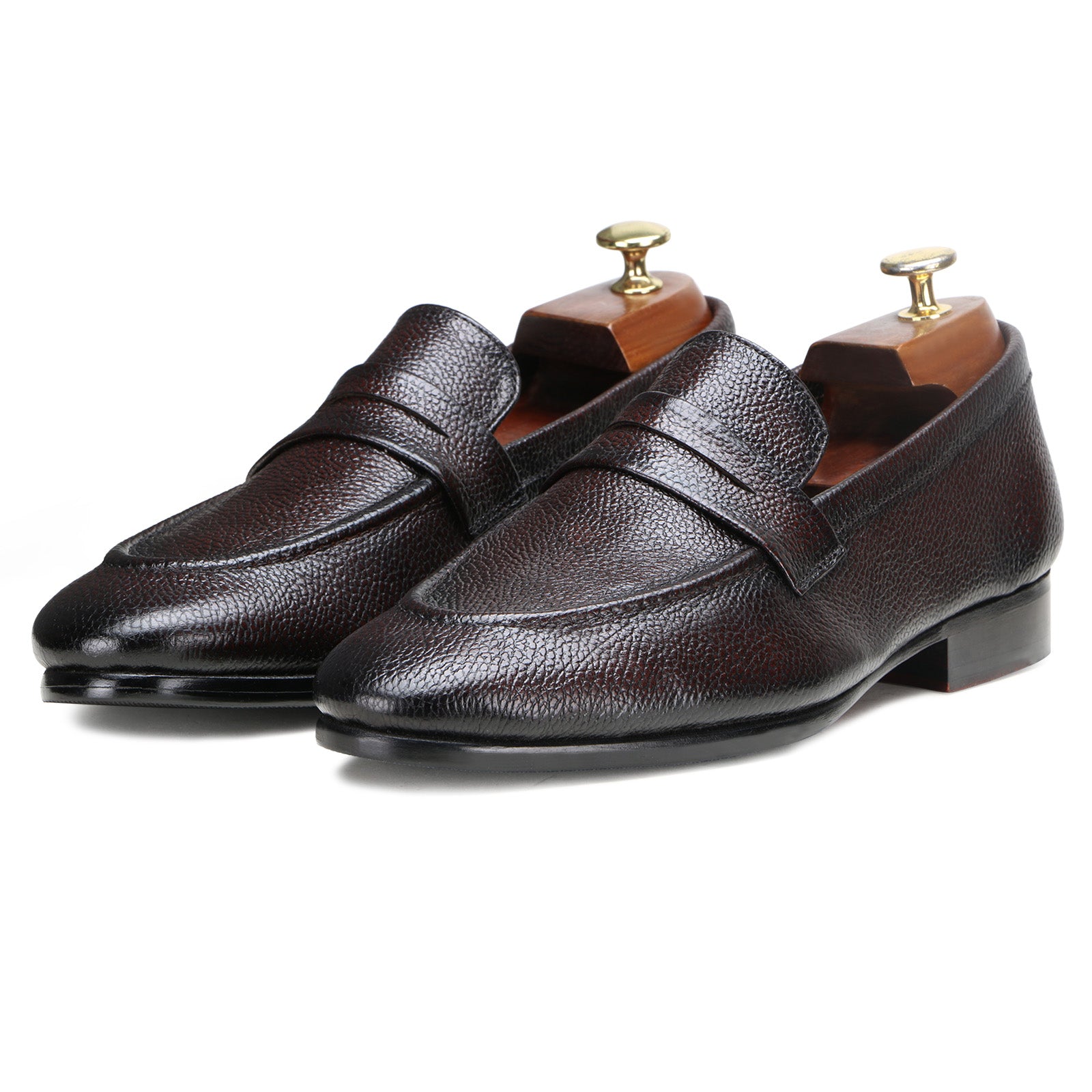 Oliver Sleek Unlined Loafers in Brown