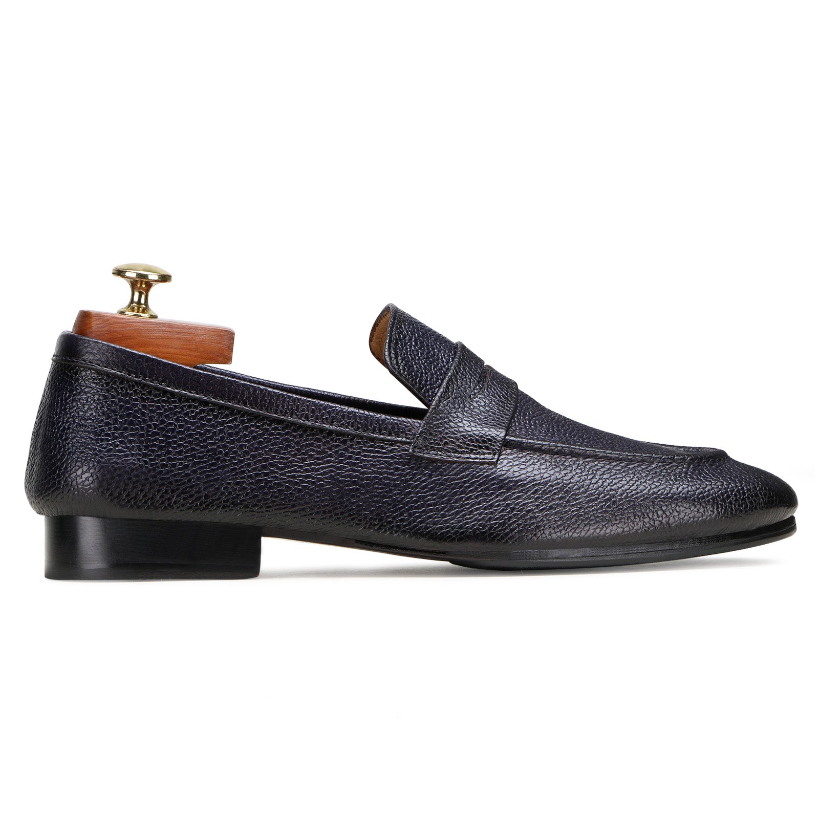 Oliver Sleek Unlined Loafers in Blue