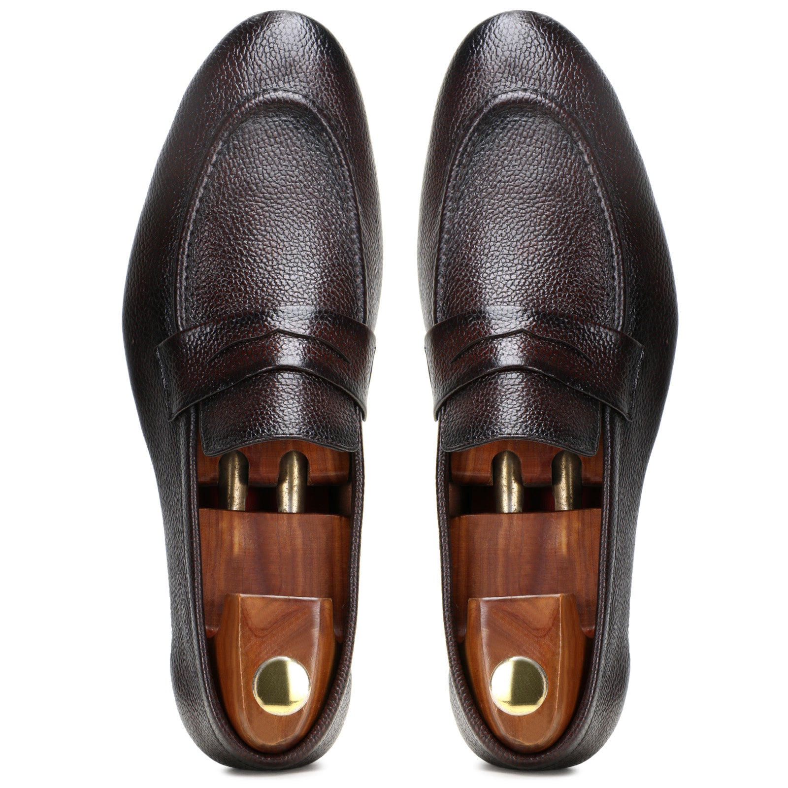 Oliver Sleek Unlined Loafers in Brown