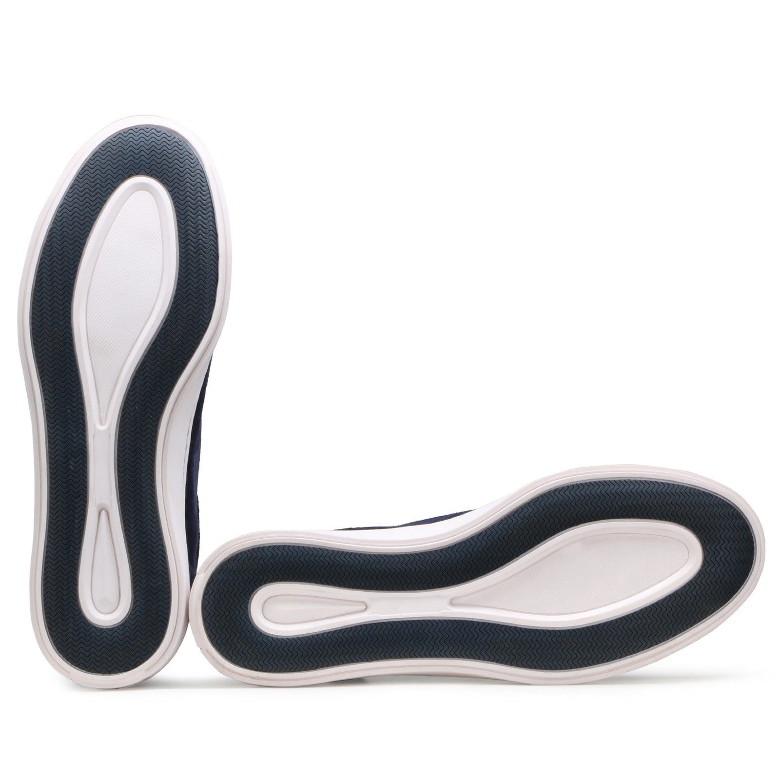 Orion Blue Leather Sneakers