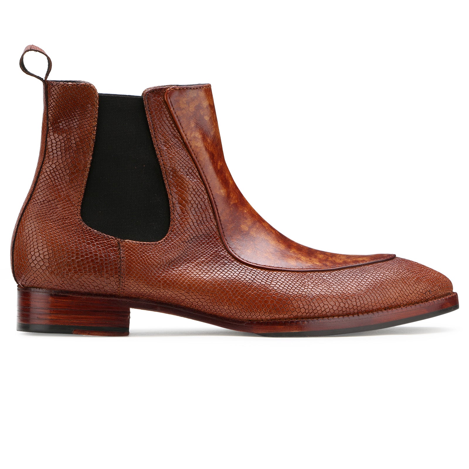 Hank Chelsea Boots in Tan