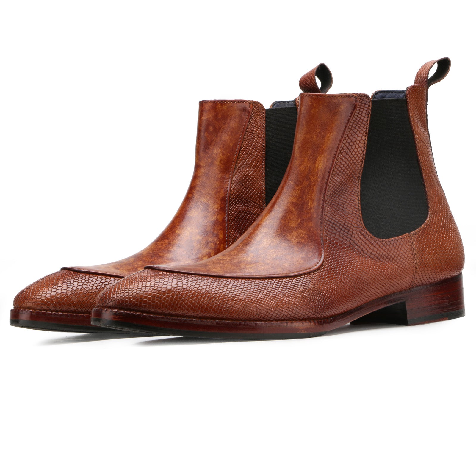 Hank Chelsea Boots in Tan