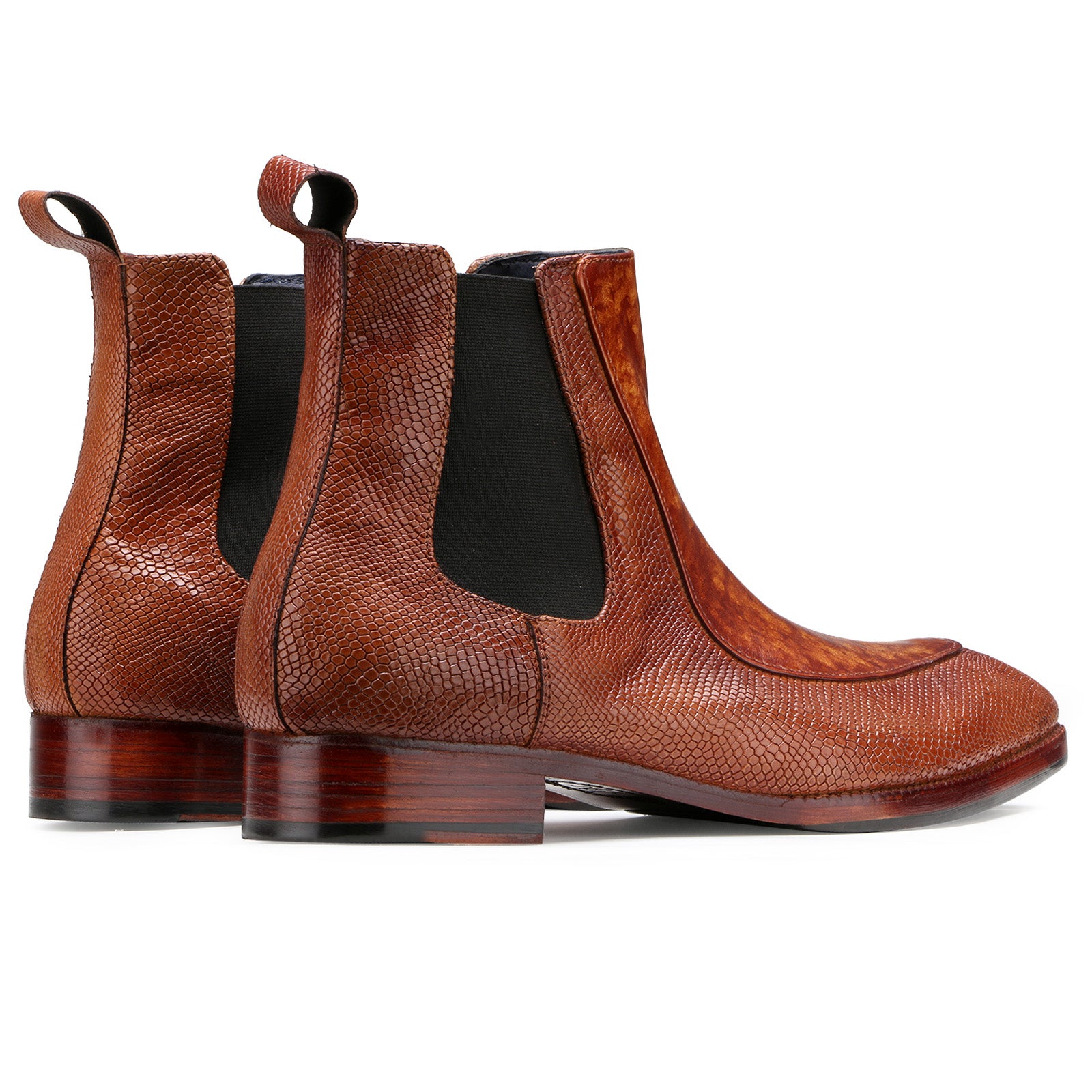 Hank Chelsea Boots in Tan