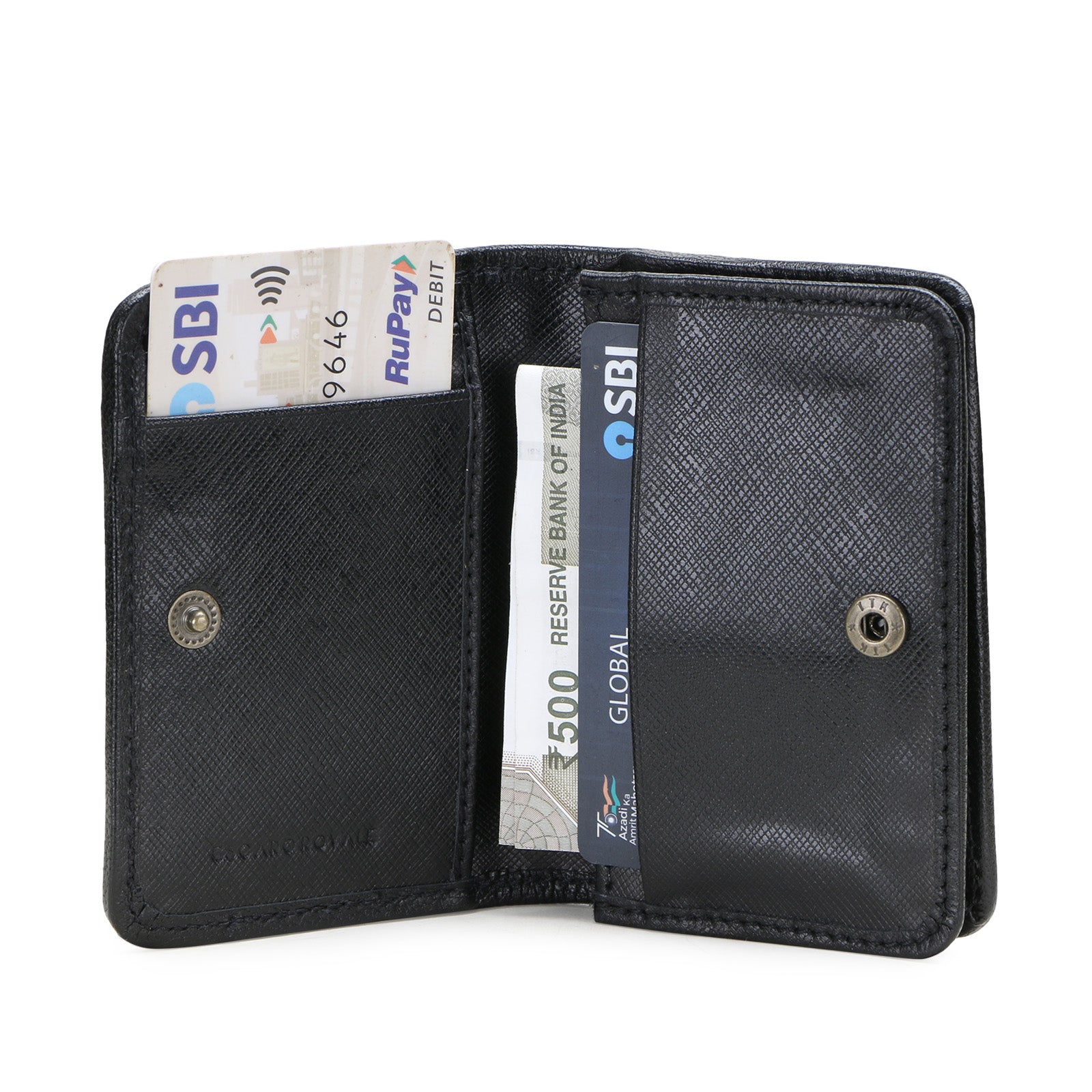 LUCAS Men's Luxury Leather Card Holder