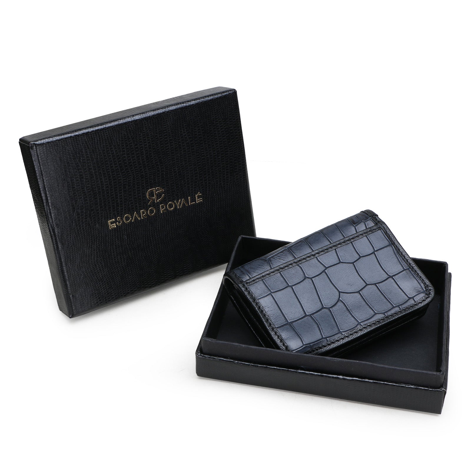 LUCAS Men's Luxury Leather Card Holder
