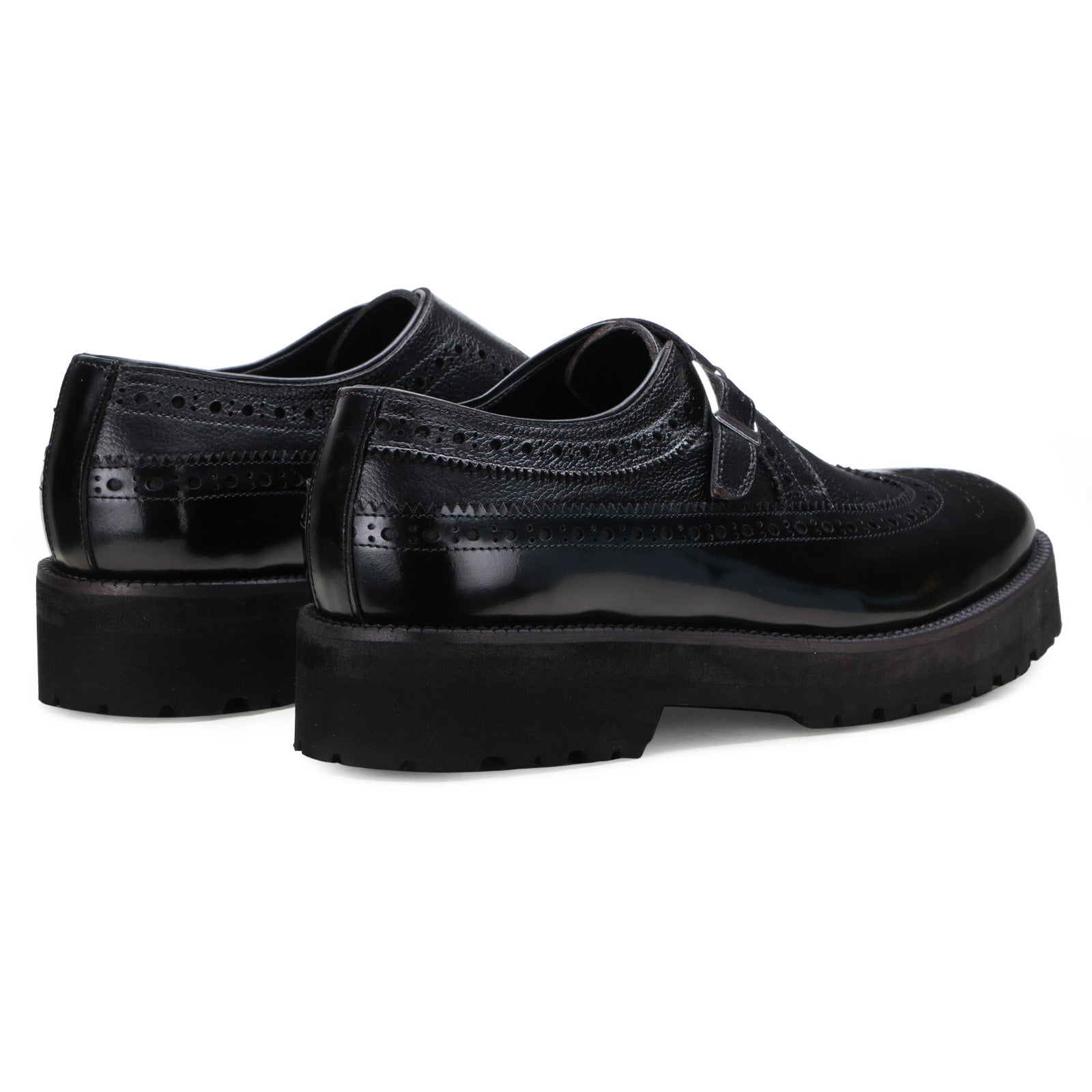Stature Single Monks in Black with Thick Sole