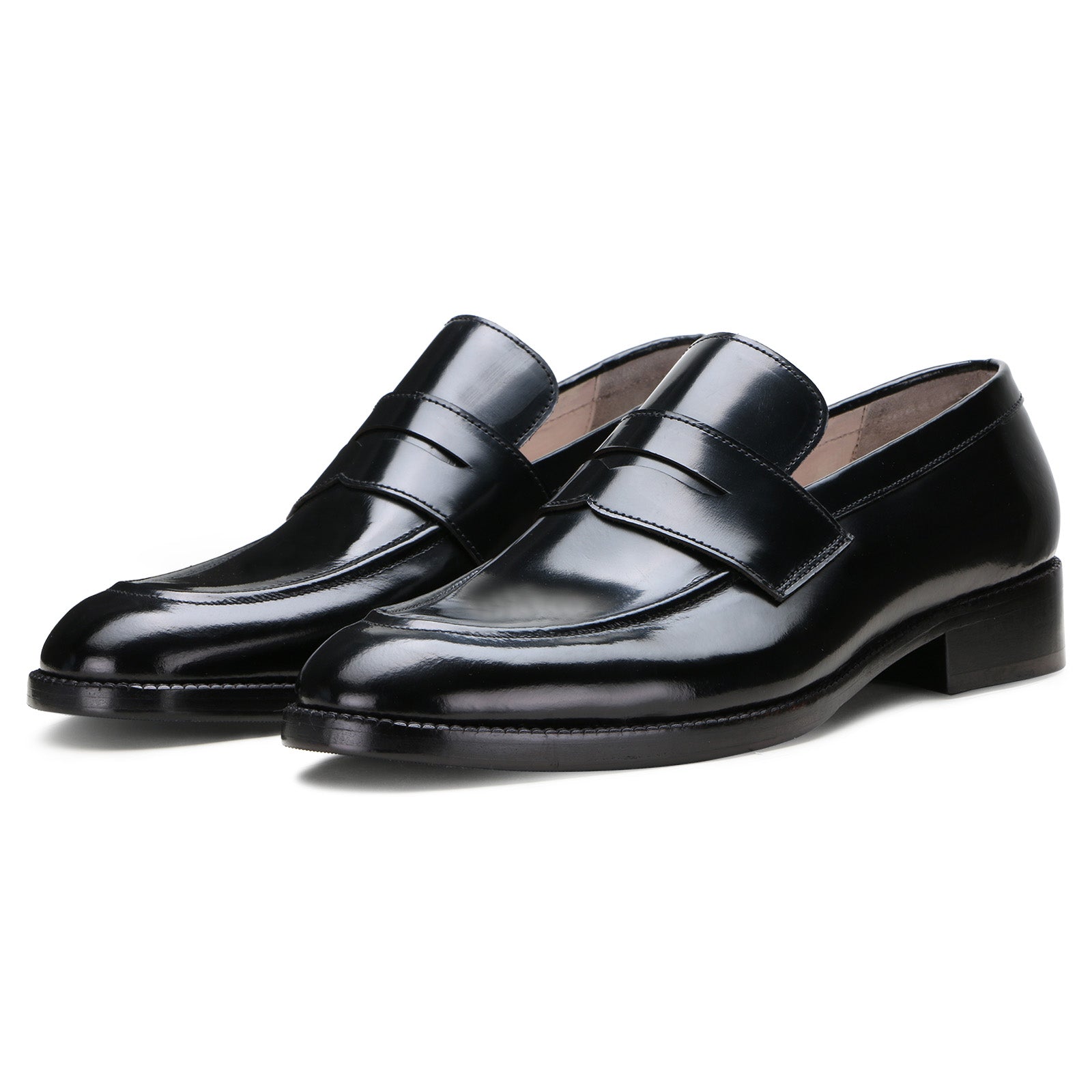 Cavalo Classic Penny Loafers in Black