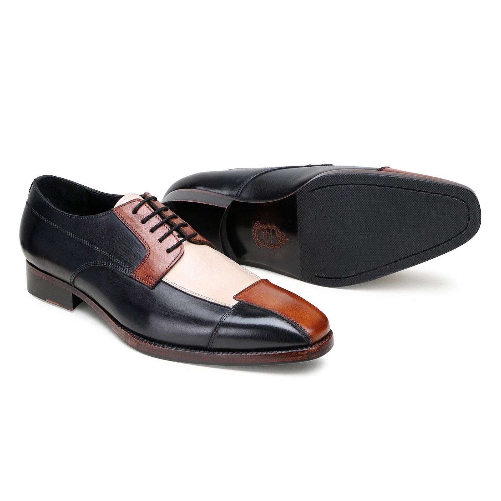 Evokes Designer Derby in Brown