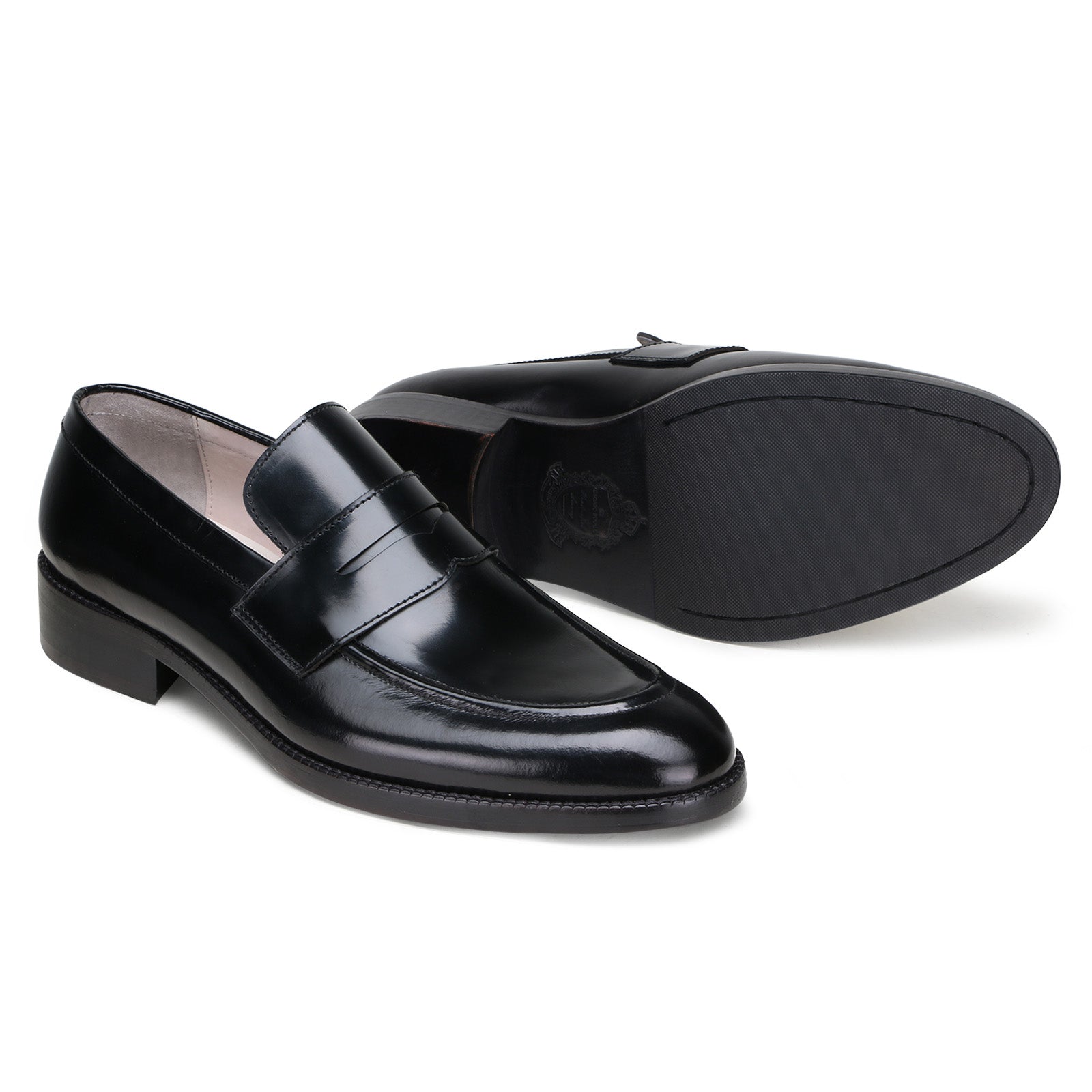 Escaro Royale Cavalo Leather shoes in Black for Men