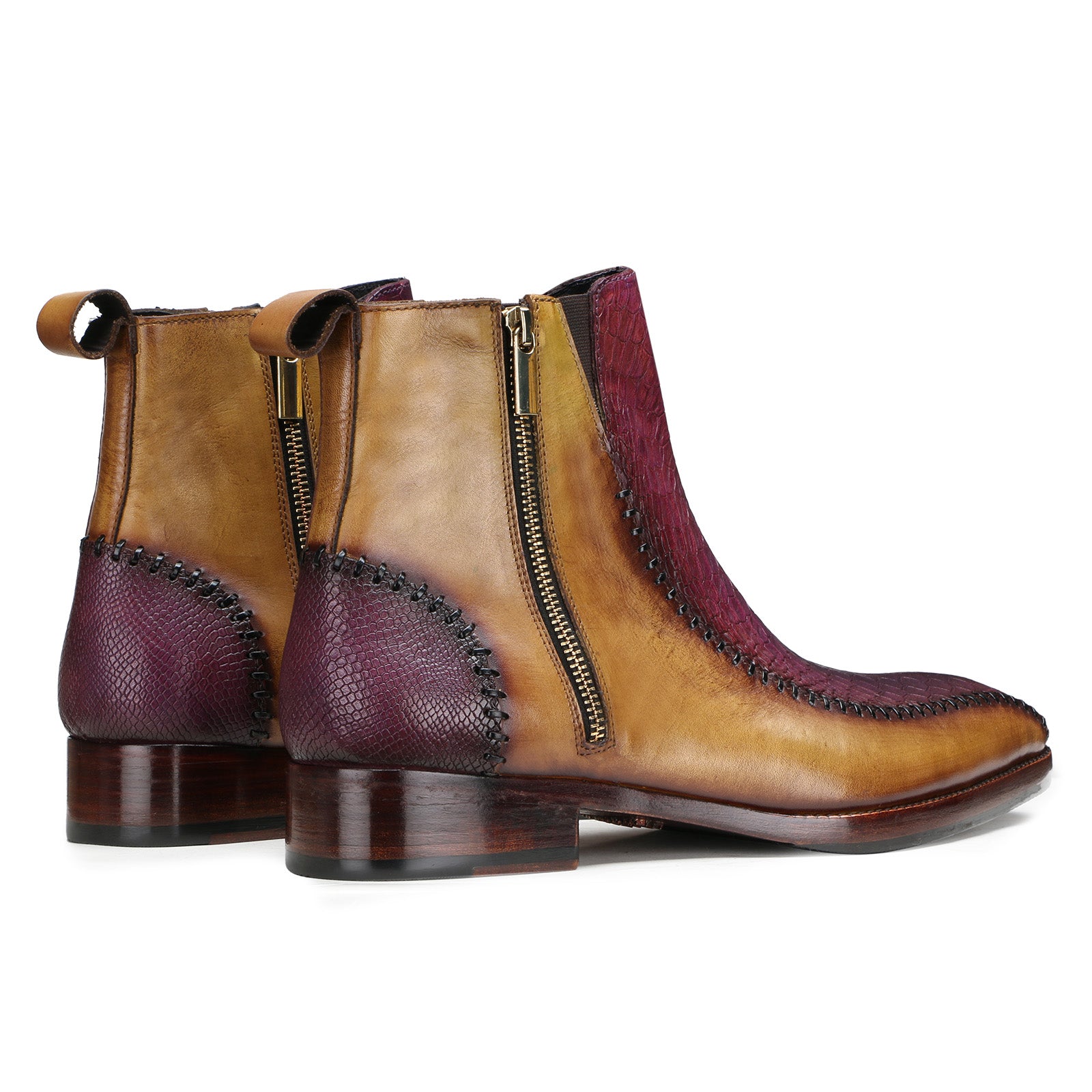 Nomad Zipper Boots in Multicolor