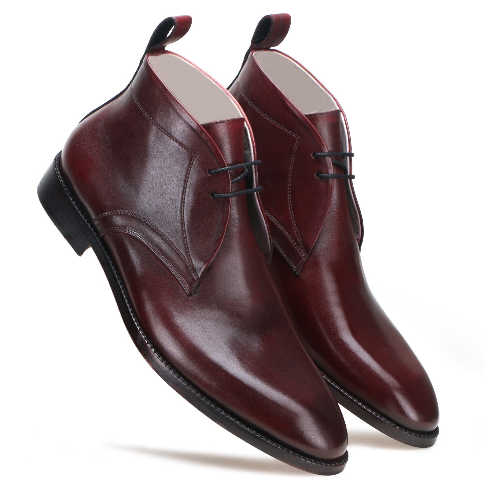 Munich Chukka Boots In Cognac
