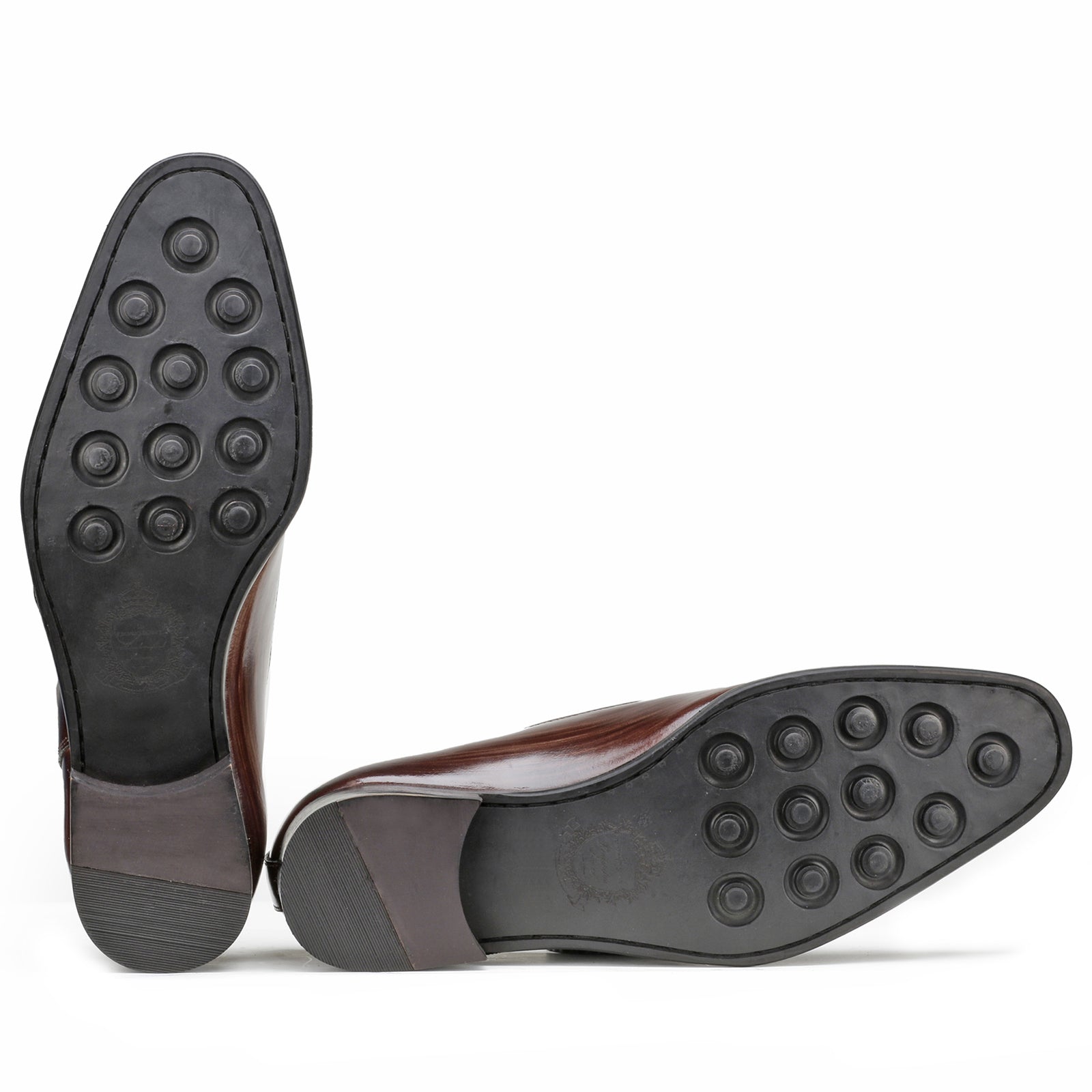 Romigi Textured Loafers