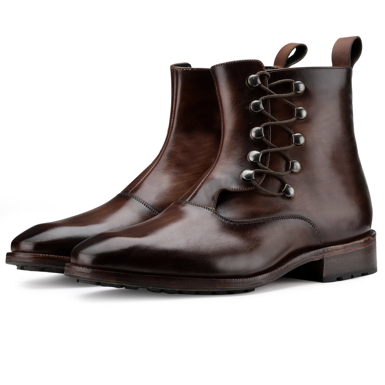 The Francisco Ankle Boot in Brown