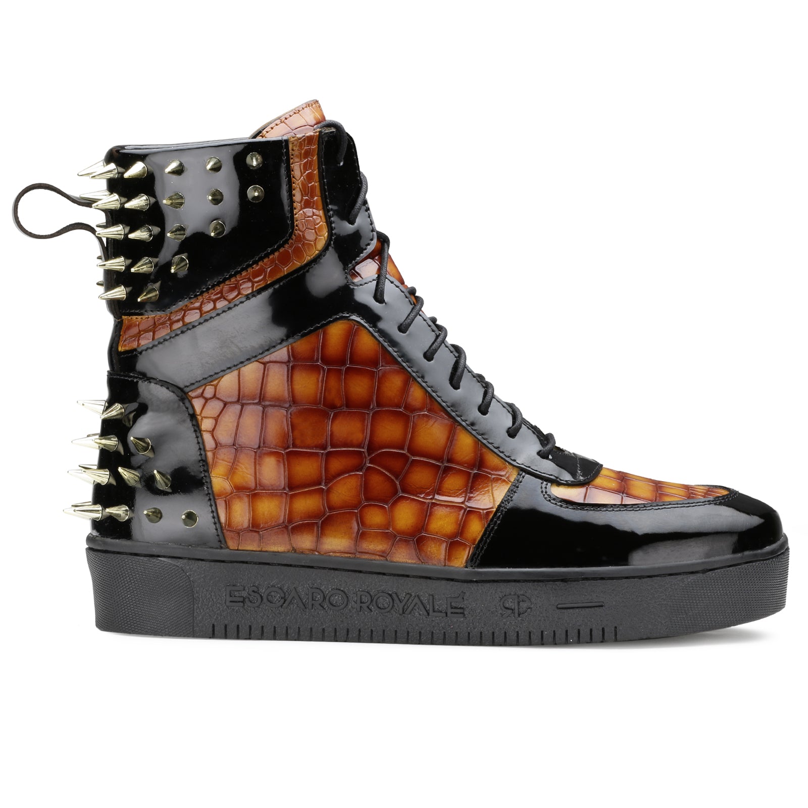 Monarcho Hightop Stud Sneakers