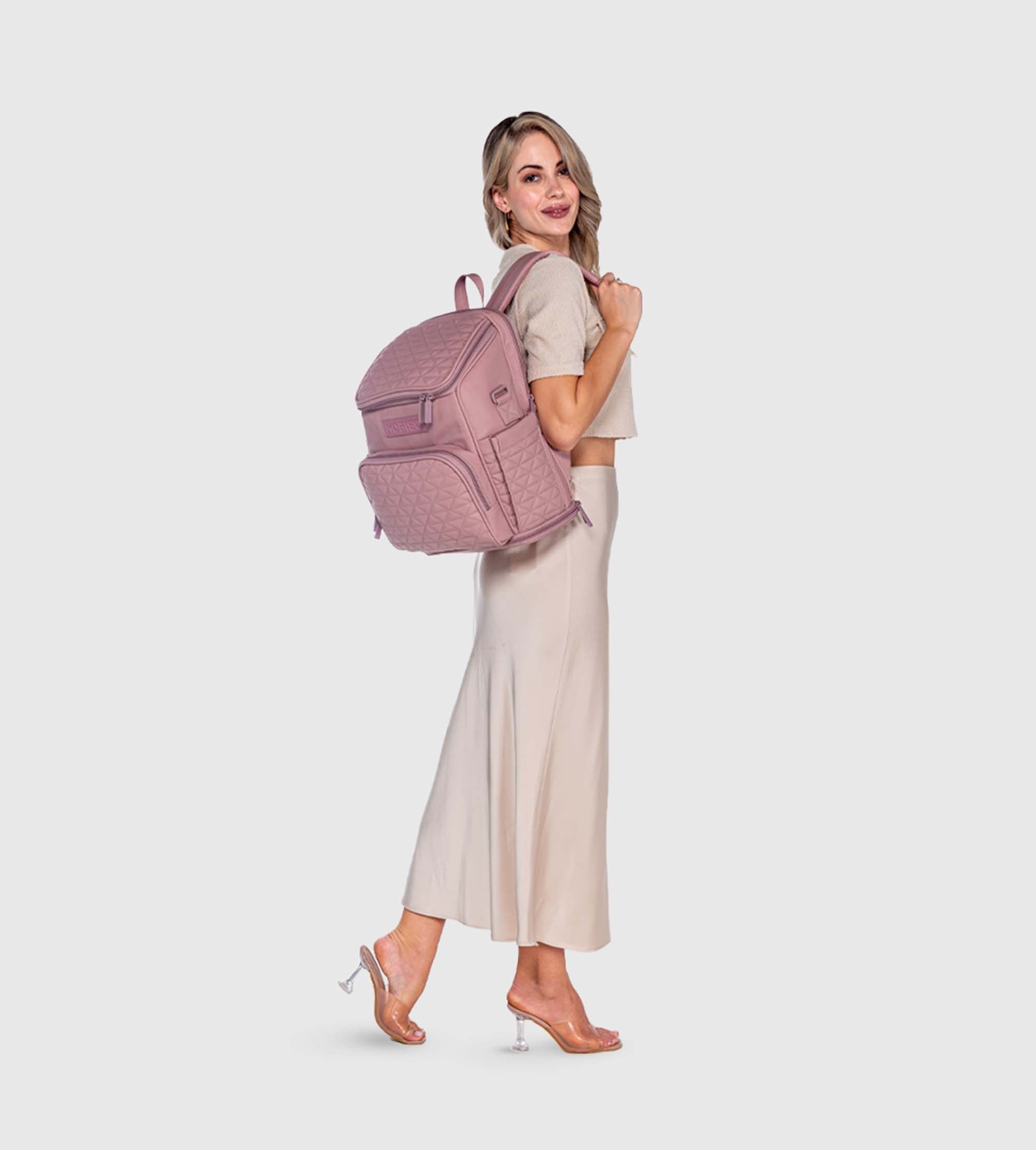 Casper Ash Rose Pink Diaper Bag