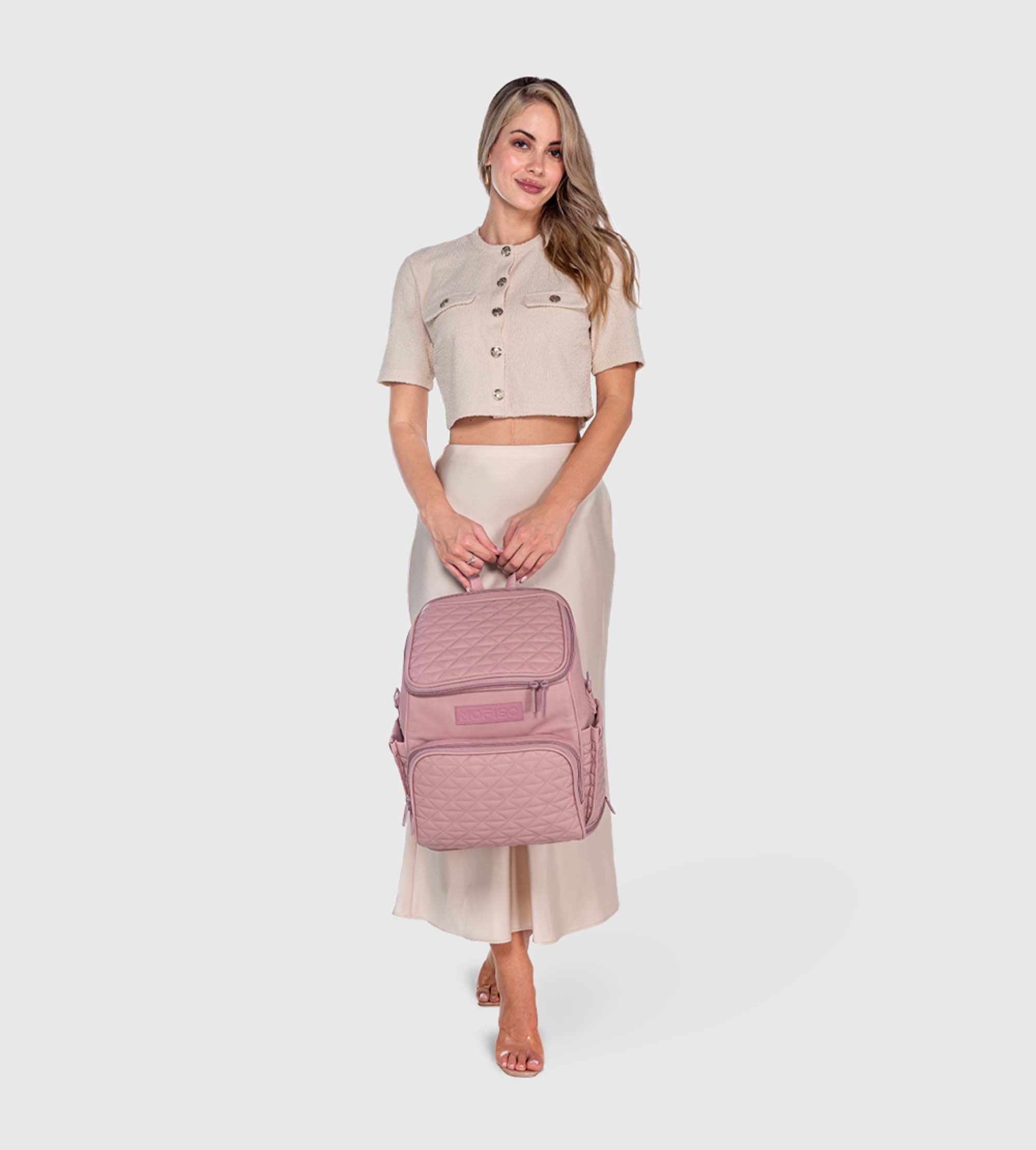 Casper Ash Rose Pink Diaper Bag
