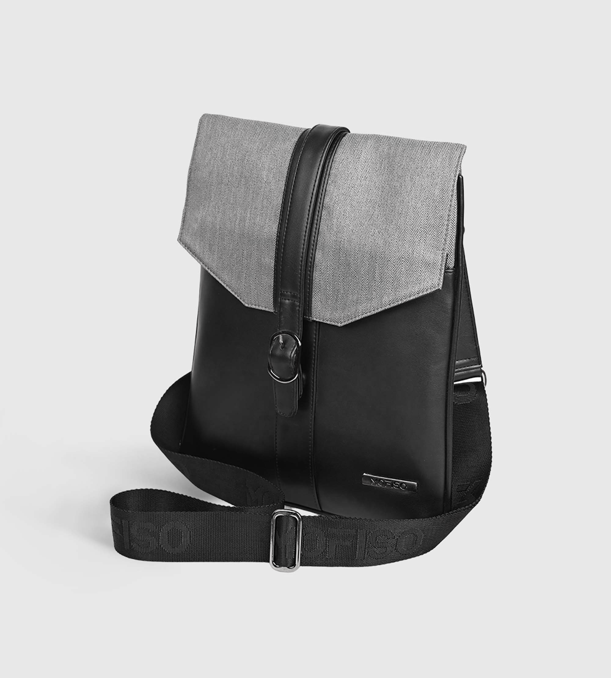 Eterno Grey Melange Sling Bag