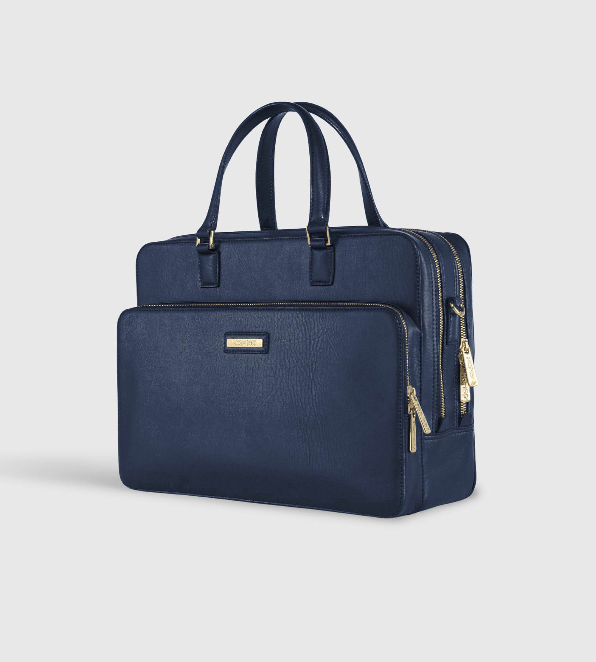 Élégante Navy Blue 14" Laptop Bag