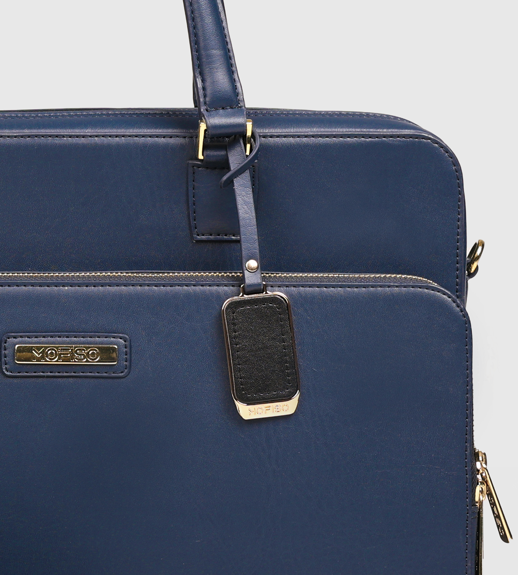 Élégante Navy Blue 14" Laptop Bag