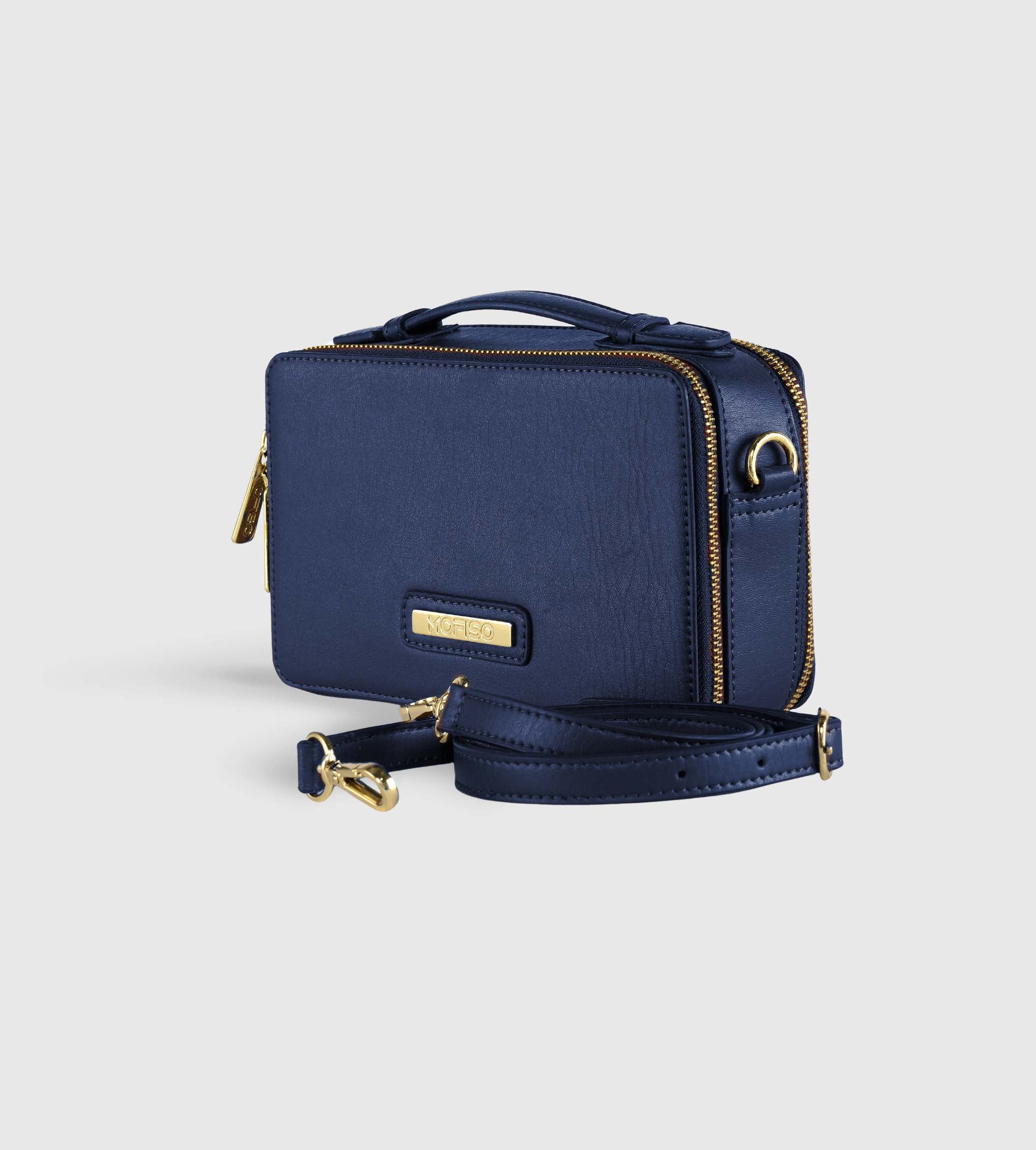 Élégante Navy Blue Crossbody Sling Bag
