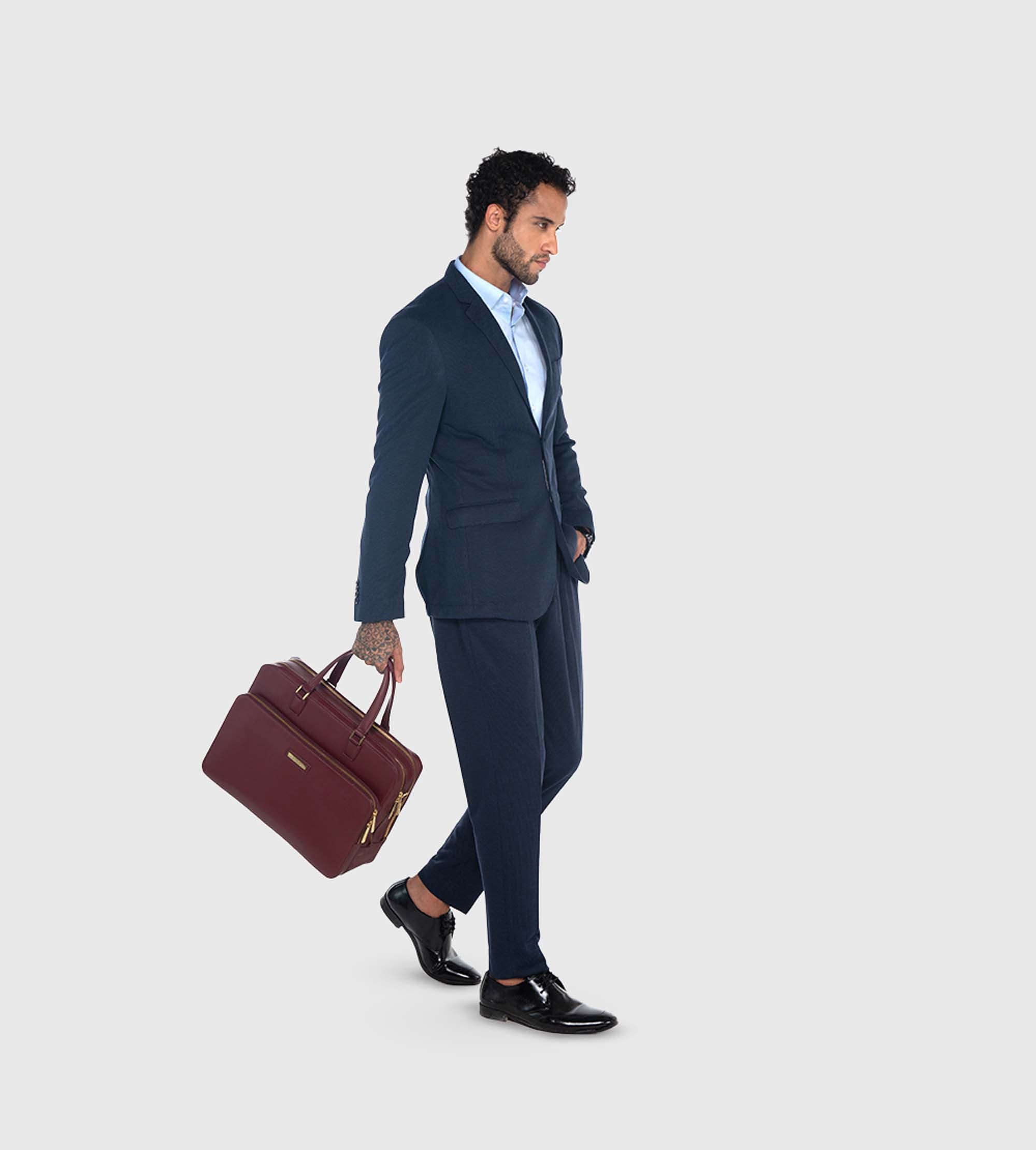 Élégante OX Red 14" Laptop Bag